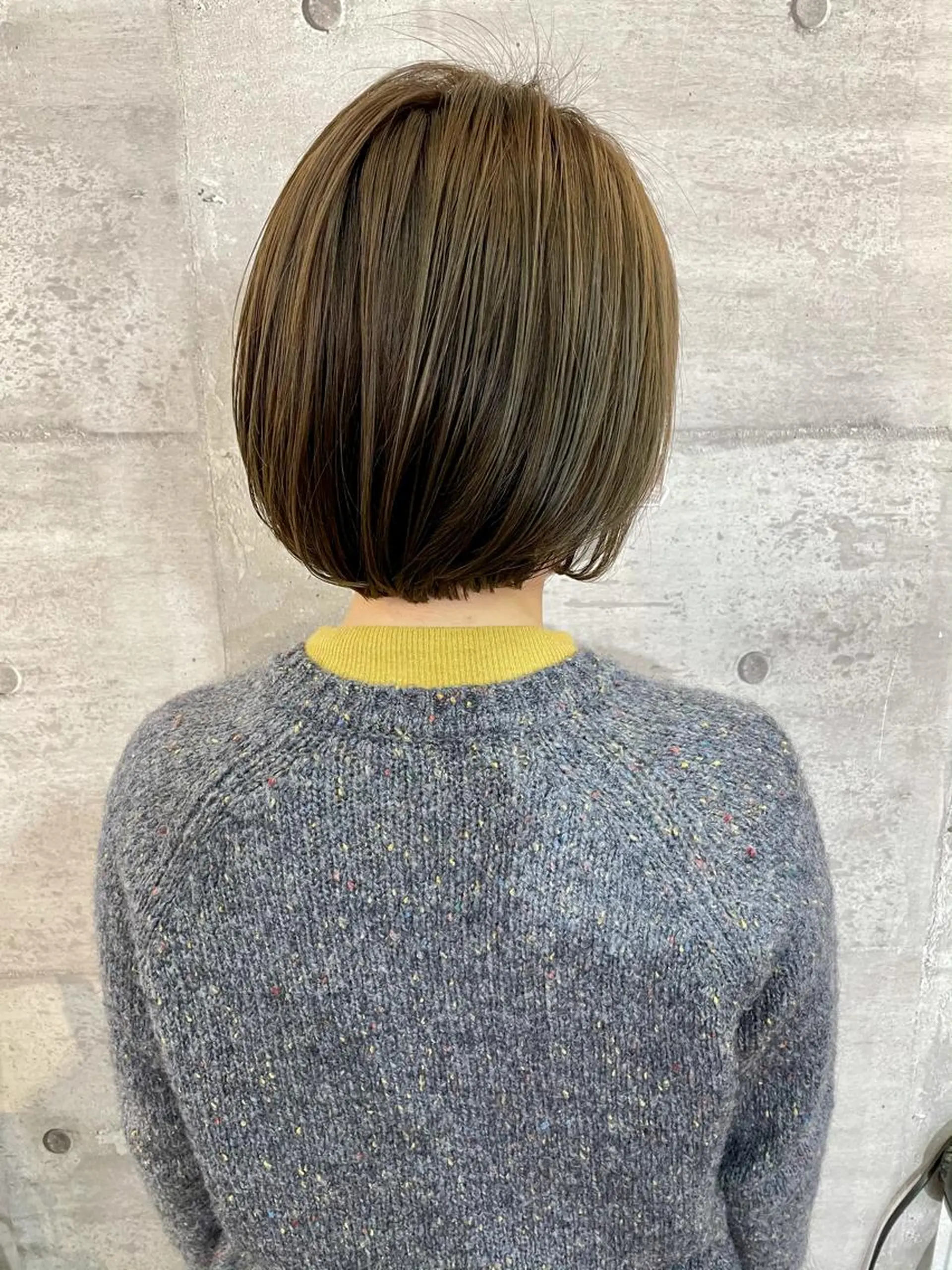 ショート カラー ショートボブ アッシュ ベージュカラー グラデーションカラー ハイライトカラー カット ヘアカラー トリートメント 江上拓郎/ショート /酸性ストレートのヘアスタイル