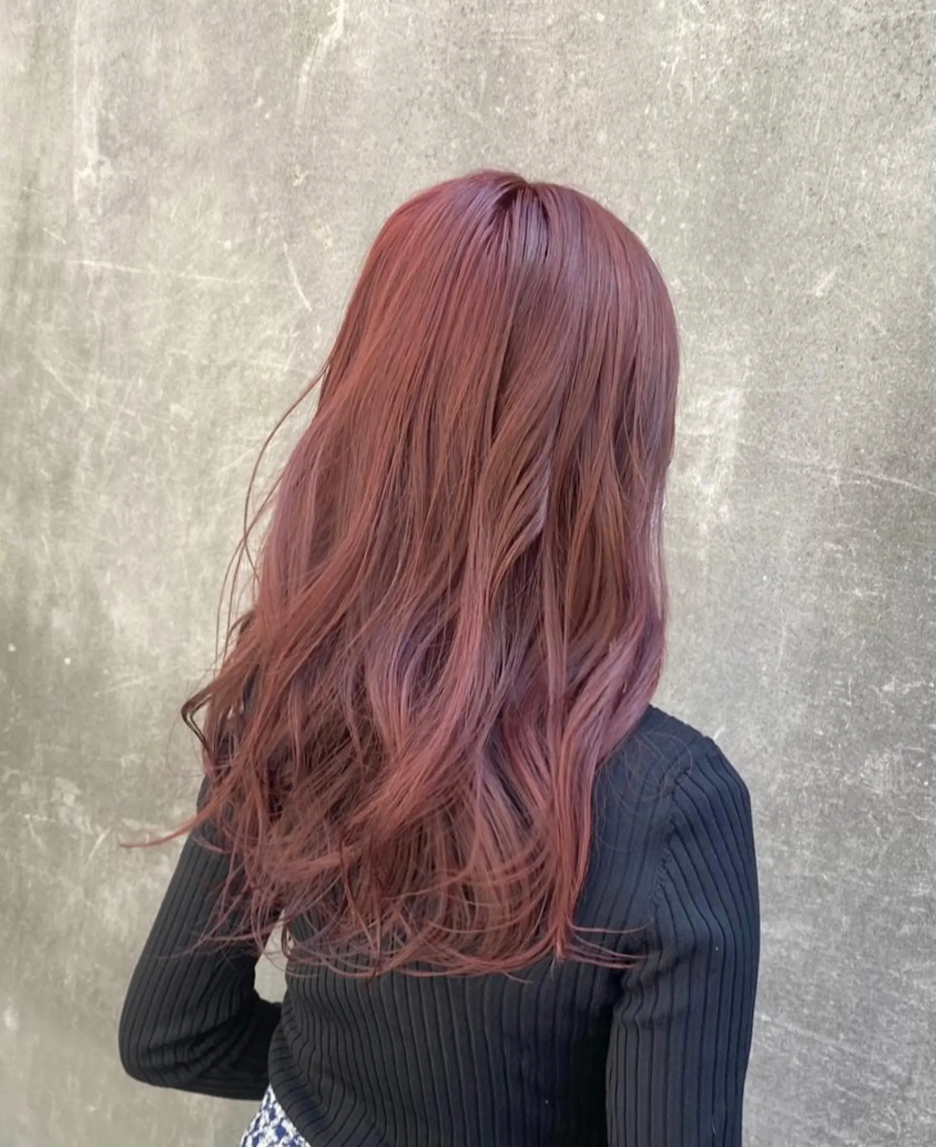 ロング ヘアカラー トリートメント motel所属・モデルや芸能人も通う ✨マンツーマンサロンのヘアスタイル