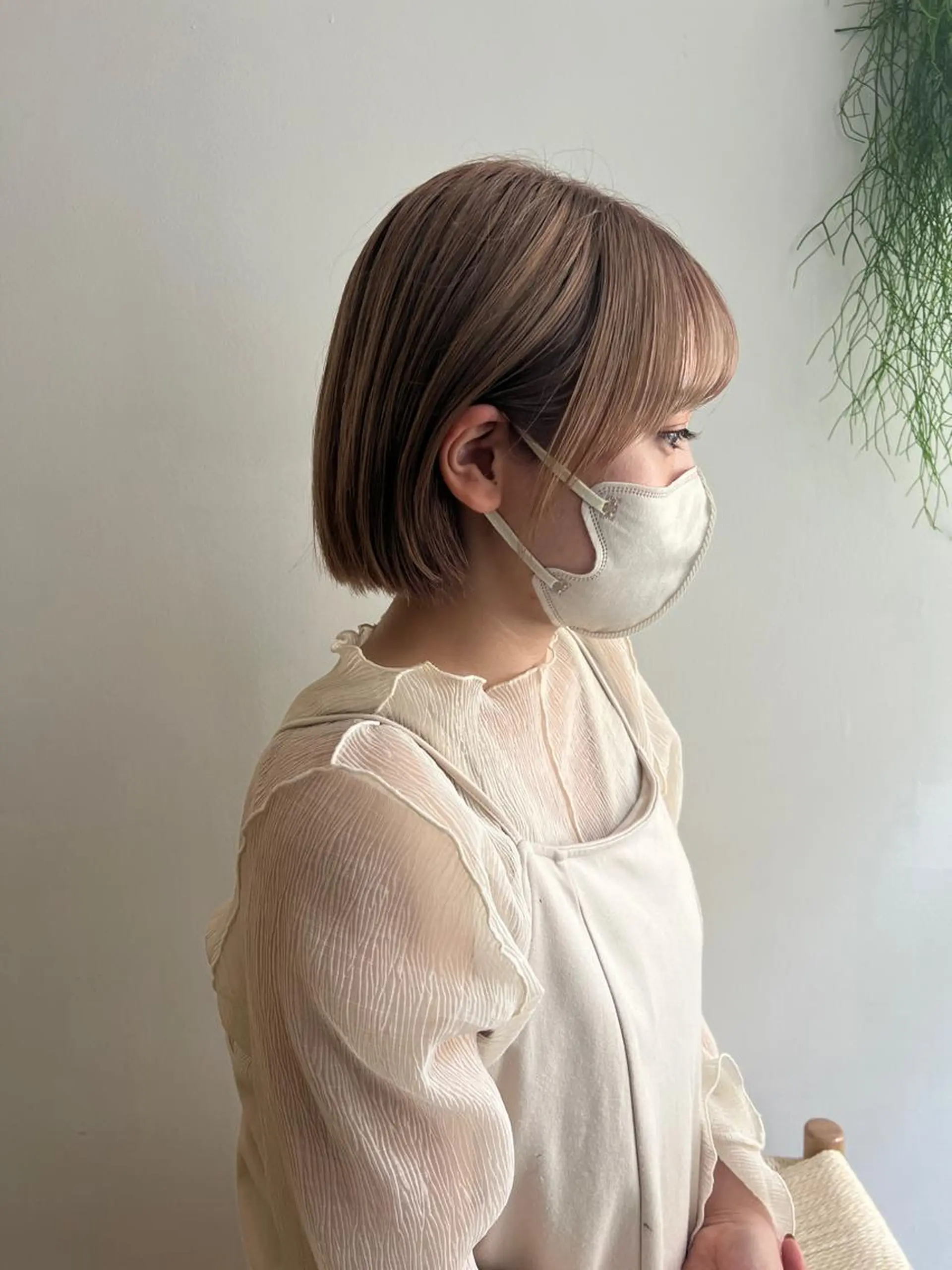 ショート カラー kakeru レイヤーボブパーマのヘアスタイル