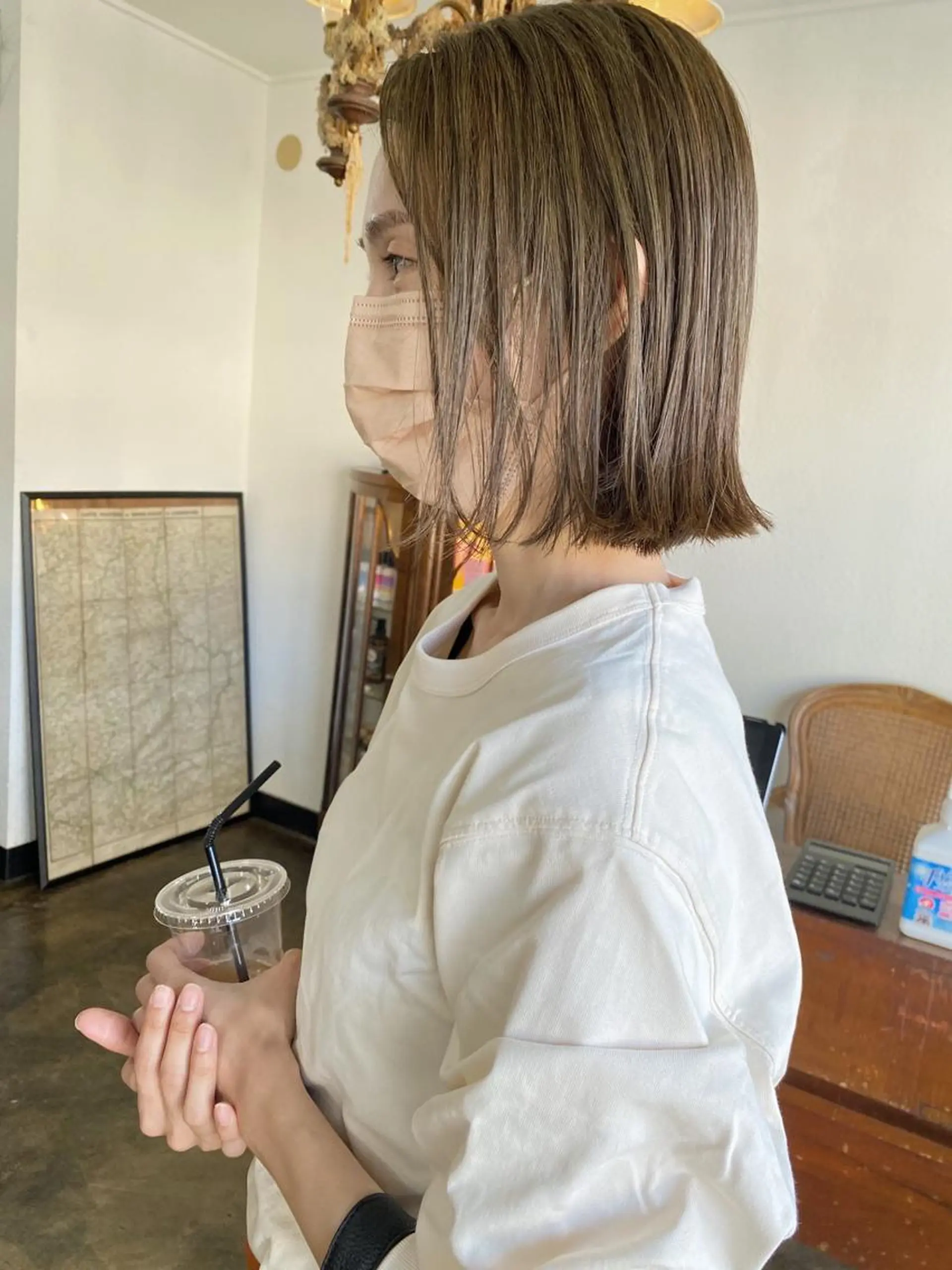 カラー トリートメント 艶カラー🫧 MOMOYOのヘアスタイル