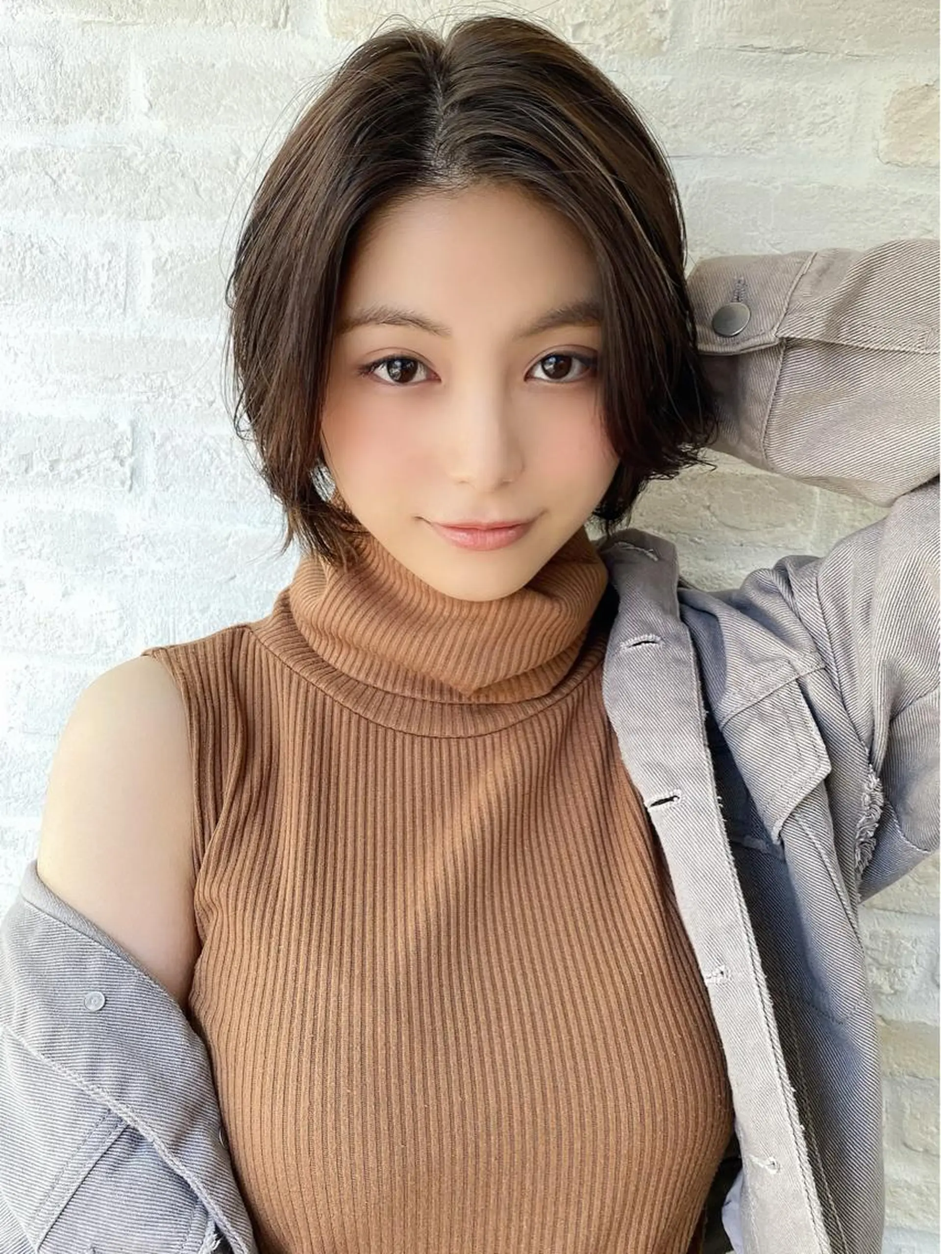 ショート ショートボブ ボブ ショートヘア ヘアリゾート粋　新宿三丁目本店所属・前地 麻衣のヘアスタイル