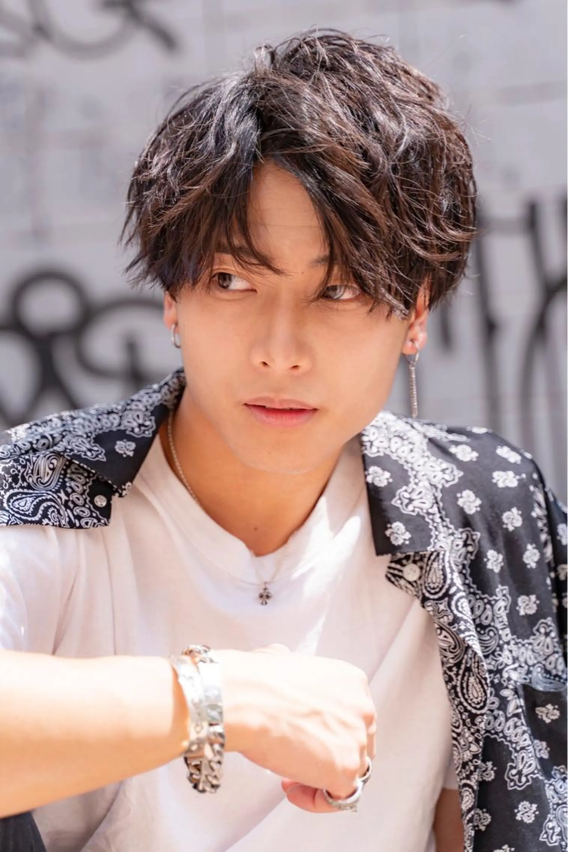 ショート カット ヘアセット 山口 竣也のヘアスタイル