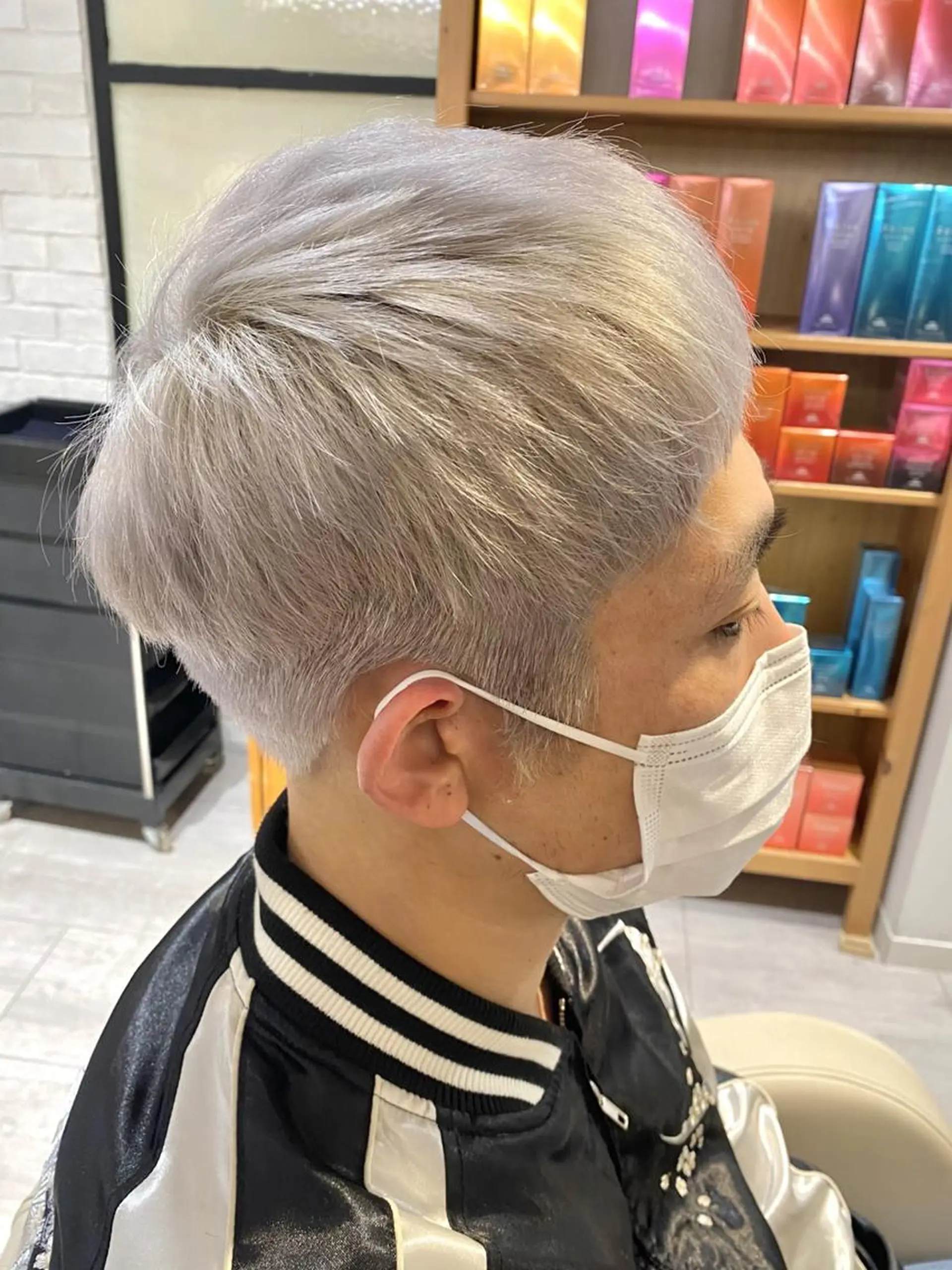 ショート カラー メンズ カット ヘアカラー トリートメント メンズパーマ/ メンズカット/タクヤのヘアスタイル