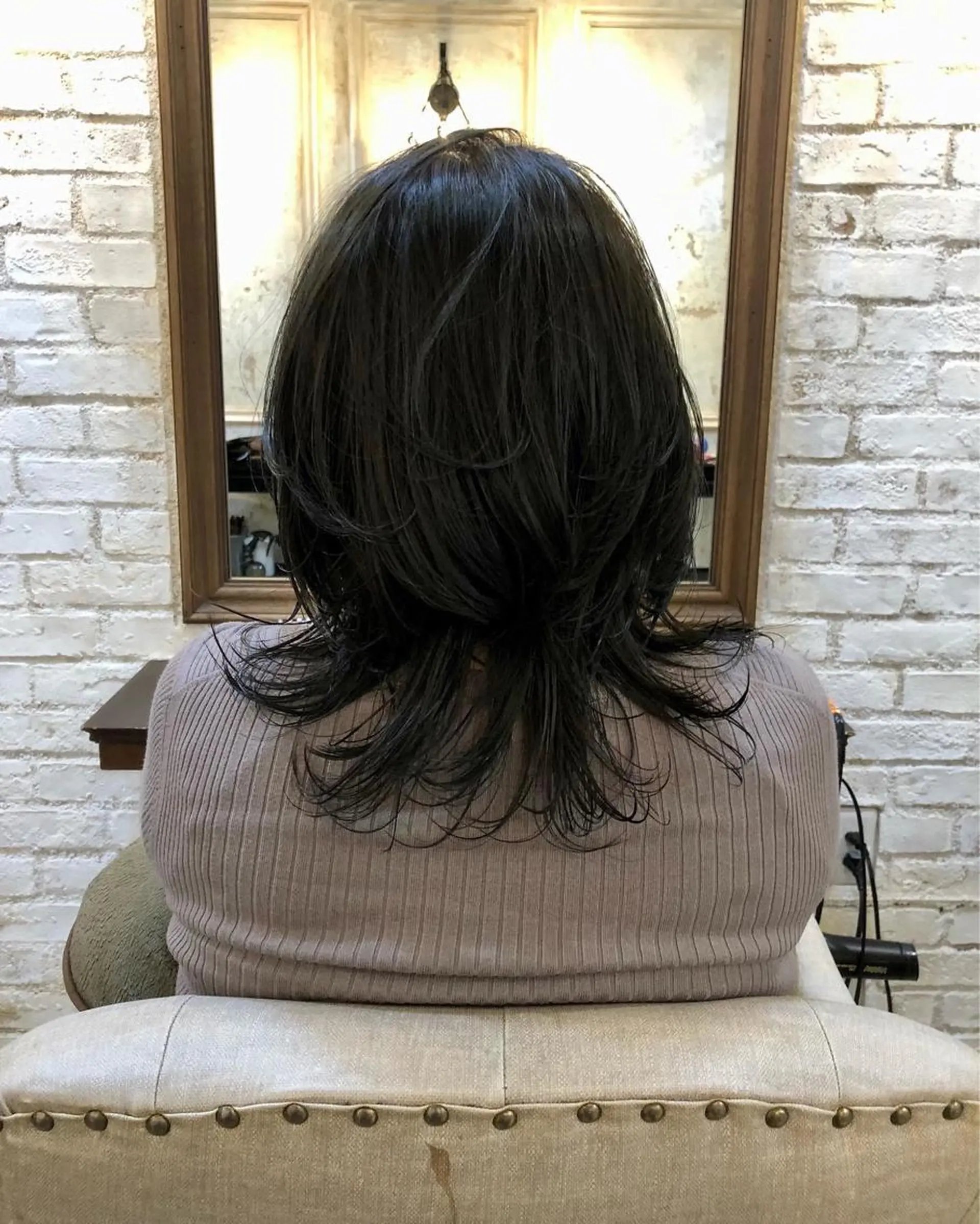 ミディアム カラー Carina所属・セン北徒歩５分 キシタクのヘアスタイル