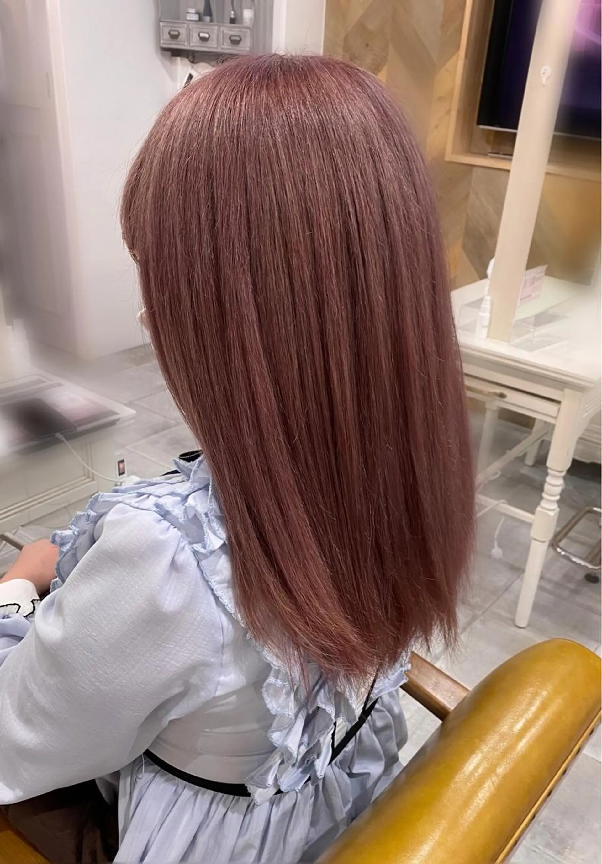 セミロング SHIAN立川 及川望のヘアスタイル