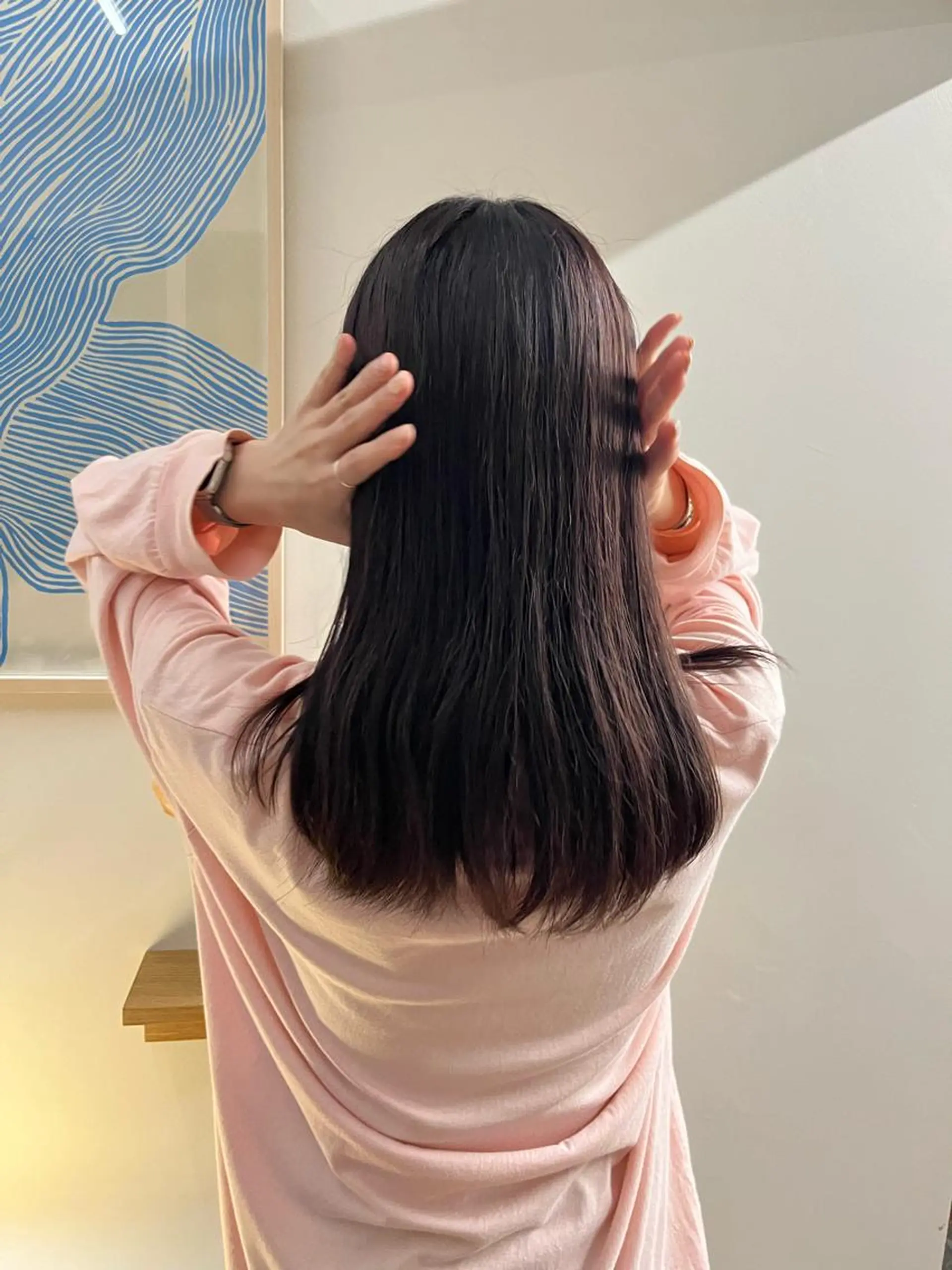 ミディアム カラー ヘアカラー トリートメント 西山 紗耶香🪽 透明感カラー/ボブのヘアスタイル