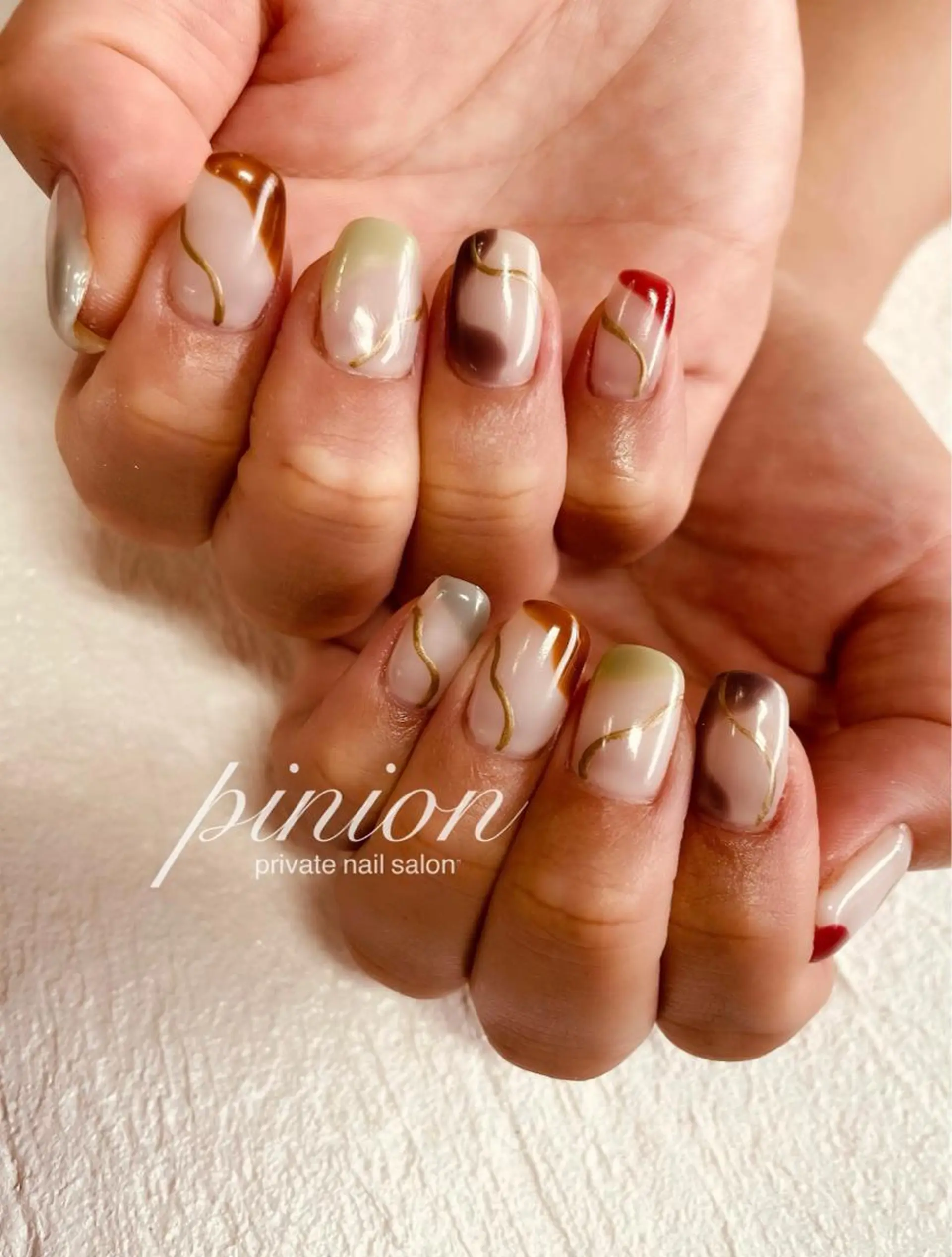 ネイル ハンドネイル chee.所属・nail salon pinionのネイルデザイン