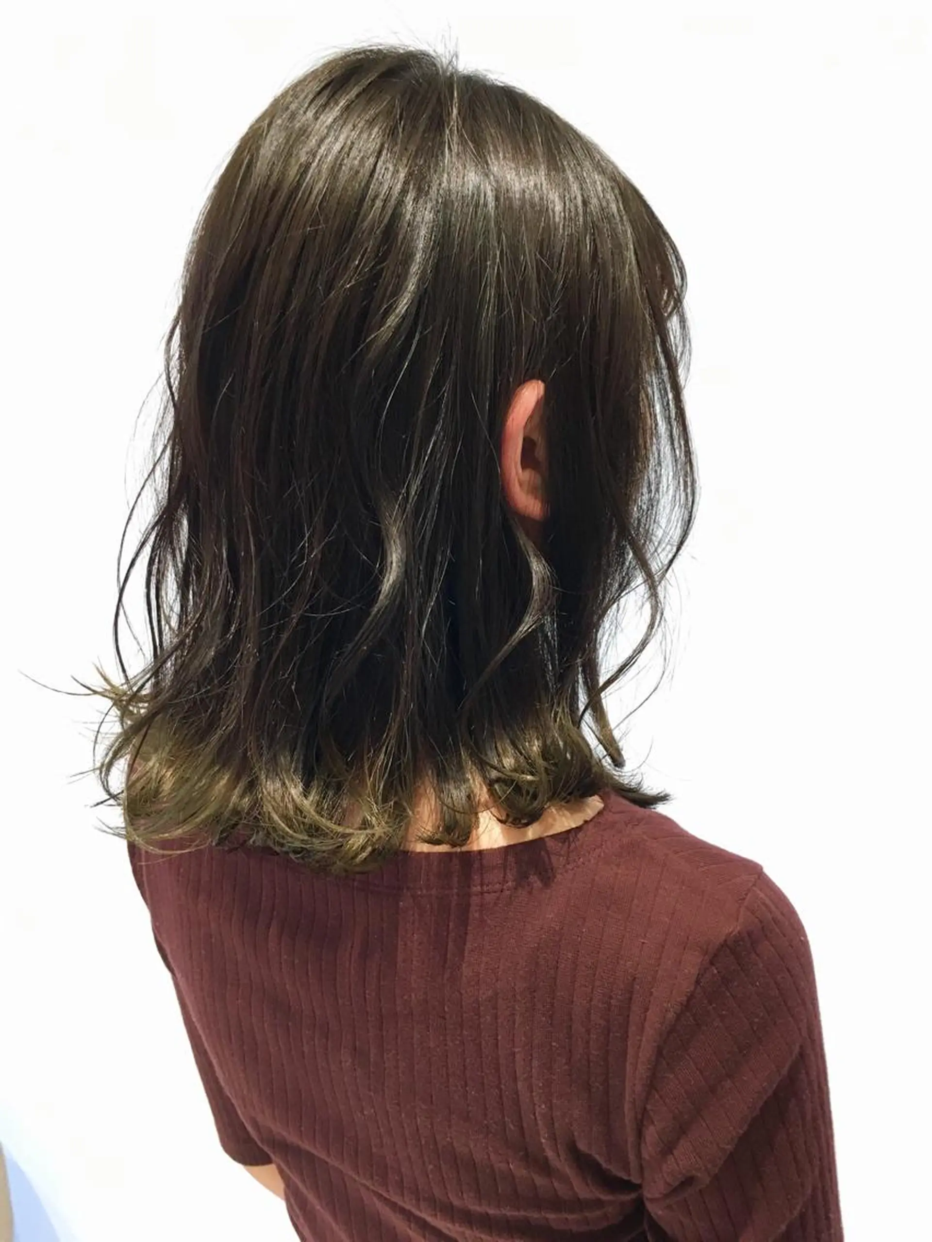 ミディアム カラー 白髪染め特化美容師 /寺内紳悟のヘアスタイル