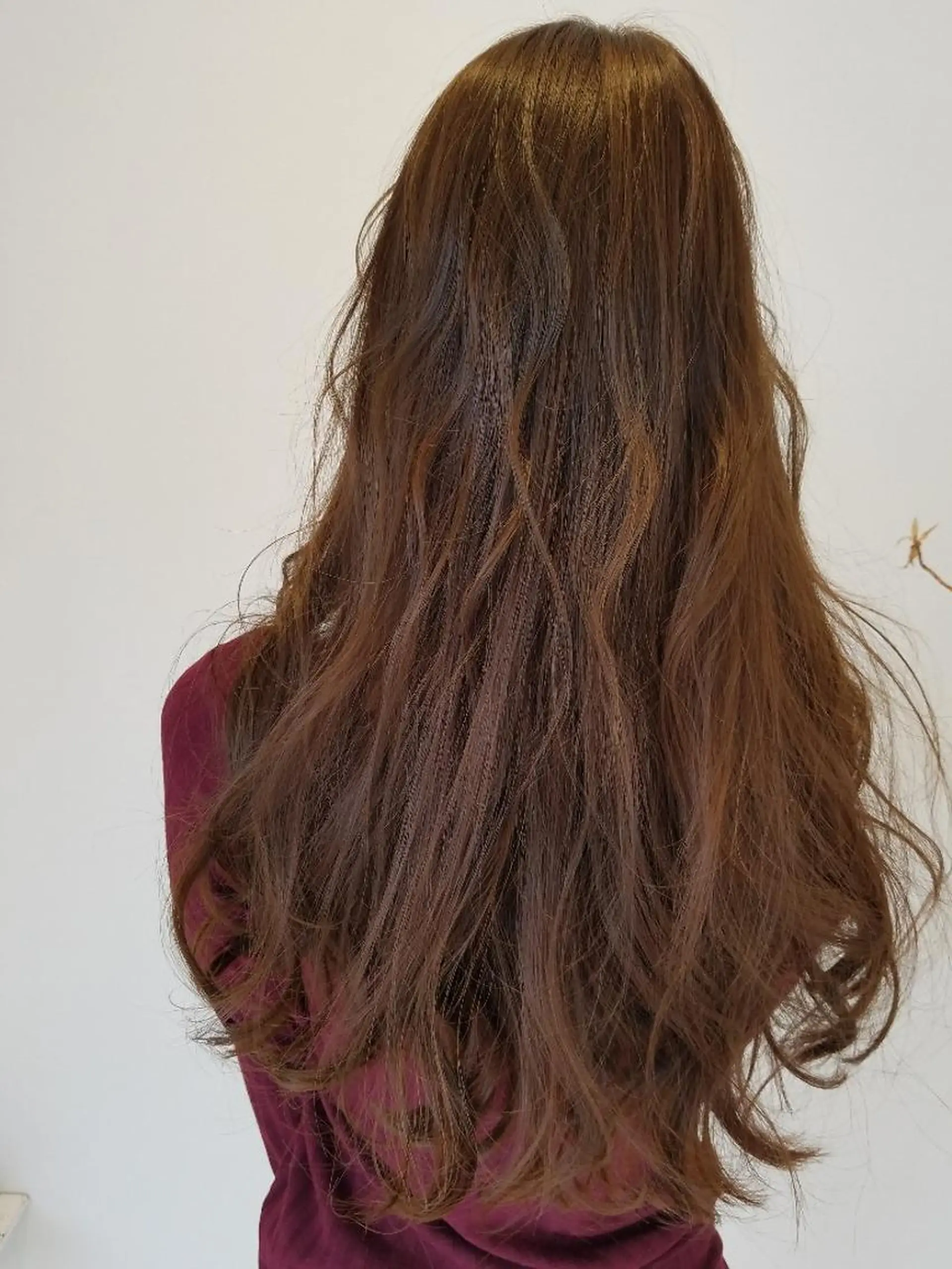 ロング パーマ ロング 髪質改善/ハイライト 小林秀樹のヘアスタイル