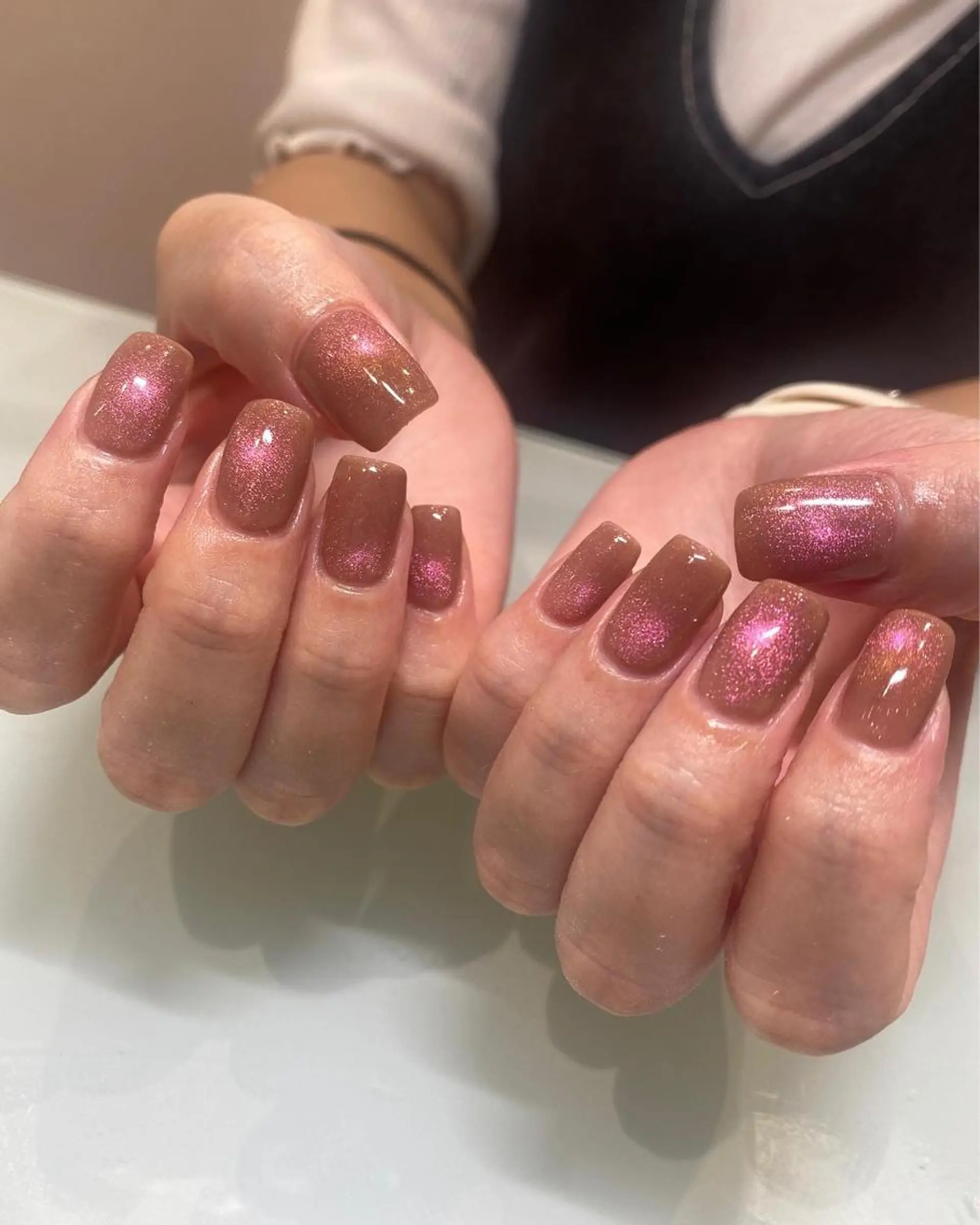 ネイル ハンドネイル NINEnami ニュアンスネイルのネイルデザイン