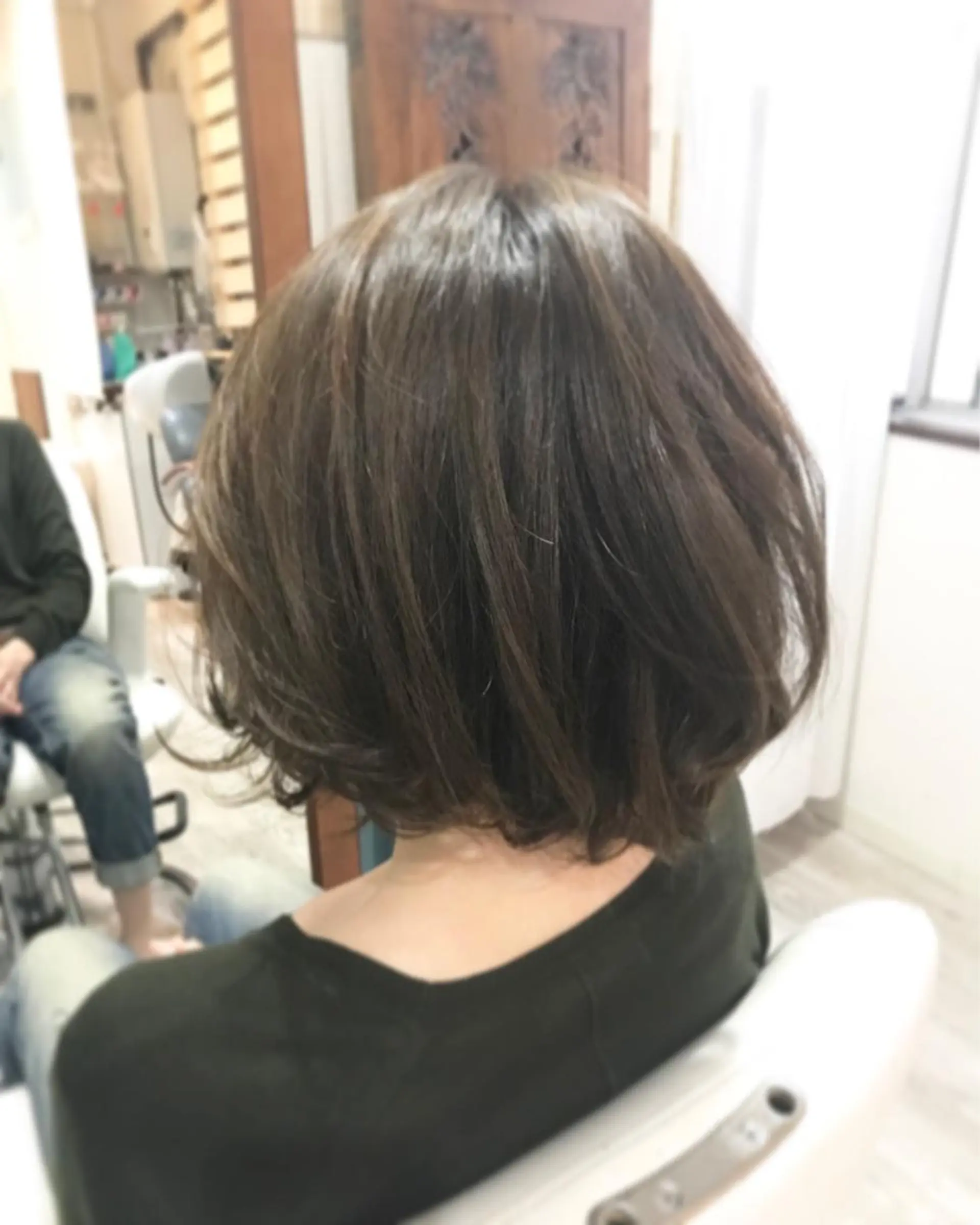 ショート カラー ヘアアレンジ アッシュ ヘアメ/着付け 清水玲歌のヘアスタイル