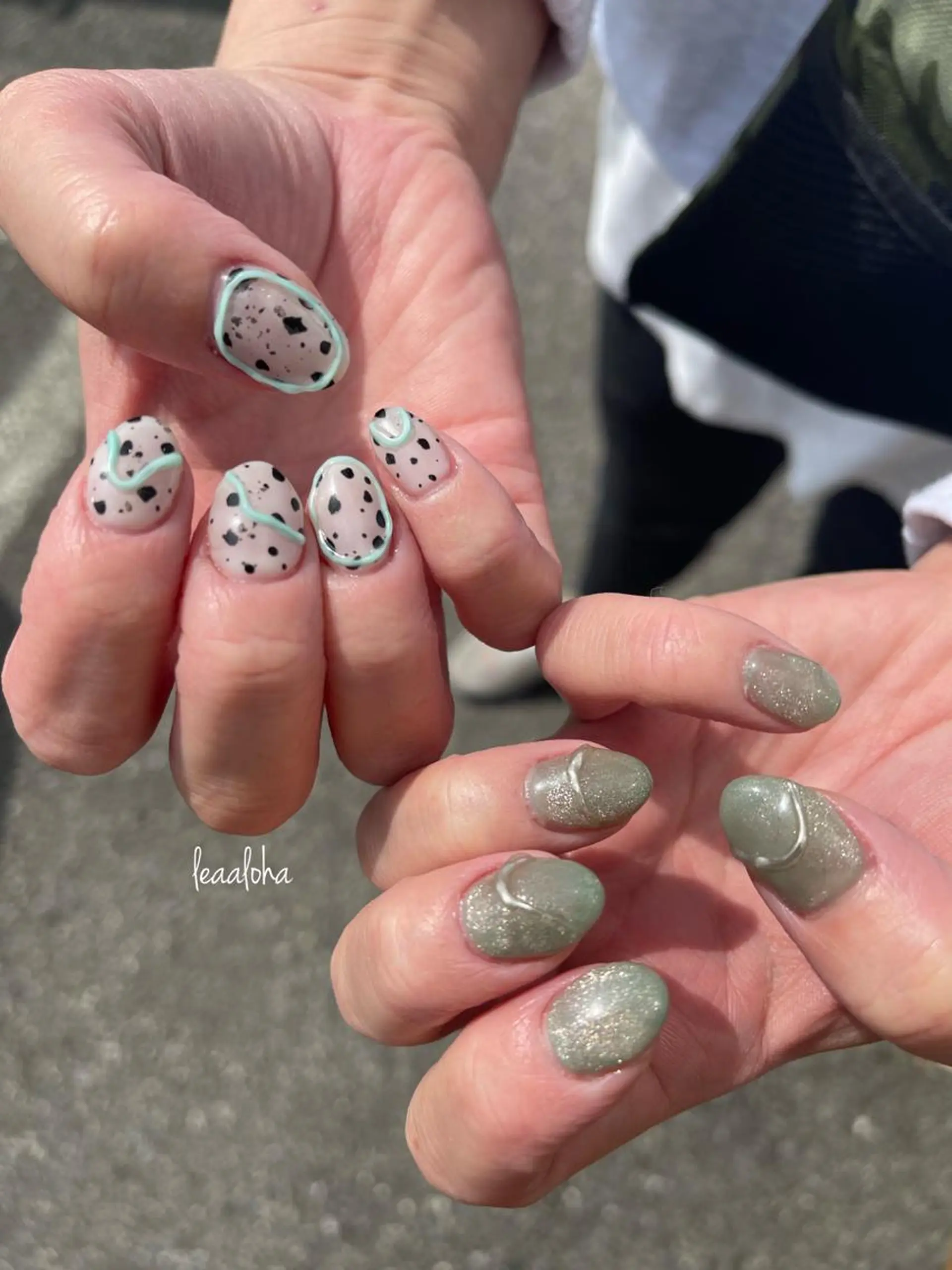 ネイル アートネイル クリアネイル ジェルネイル 韓国ネイル メンズネイル ハンドネイル leaaloha　byBROWN HAIR所属・レアアロハ宇都宮 /ネイル.脱毛のネイルデザイン