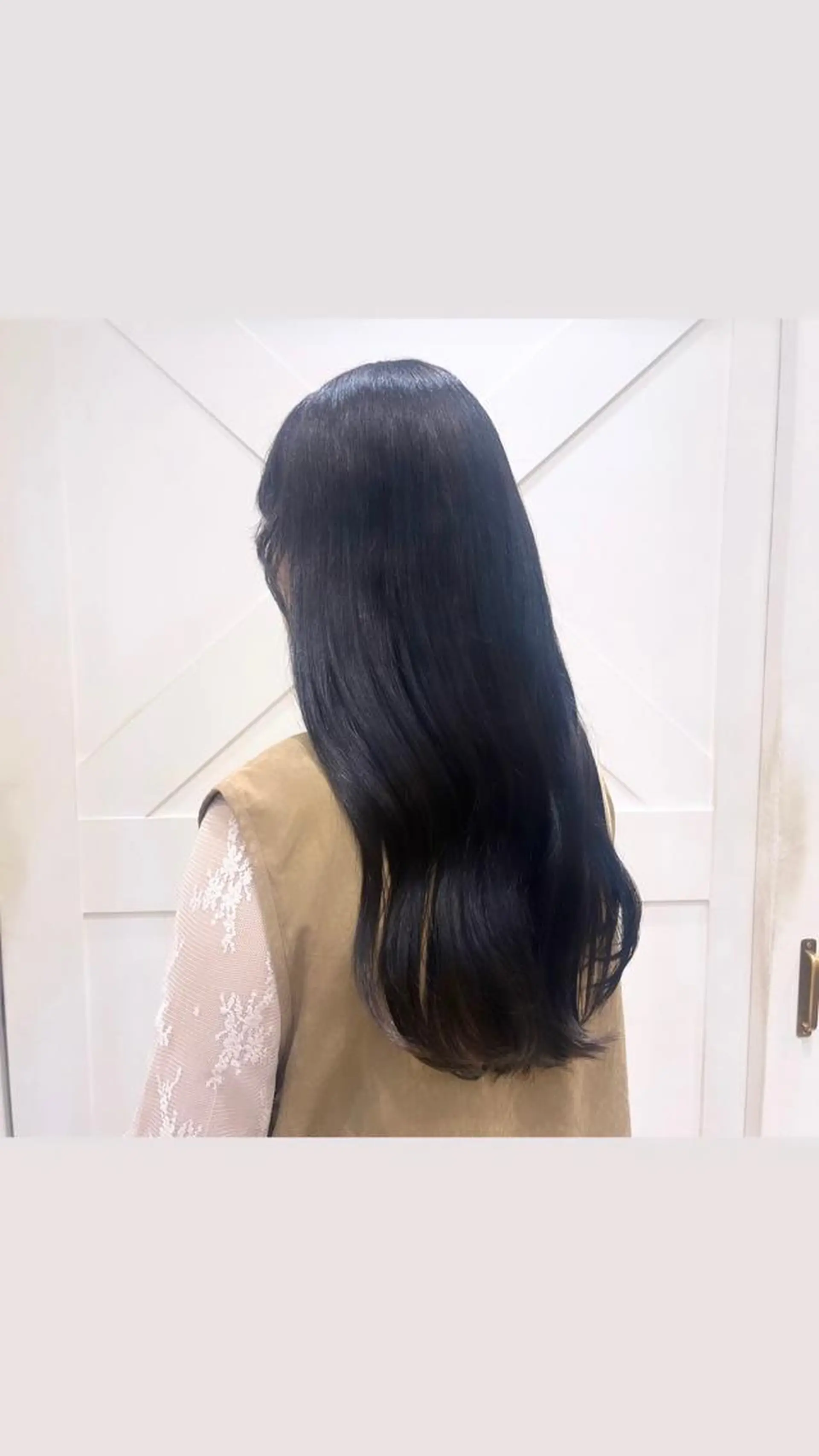 ロング ヘアカラー ケアブリーチハイトー ンシールエクステのヘアスタイル