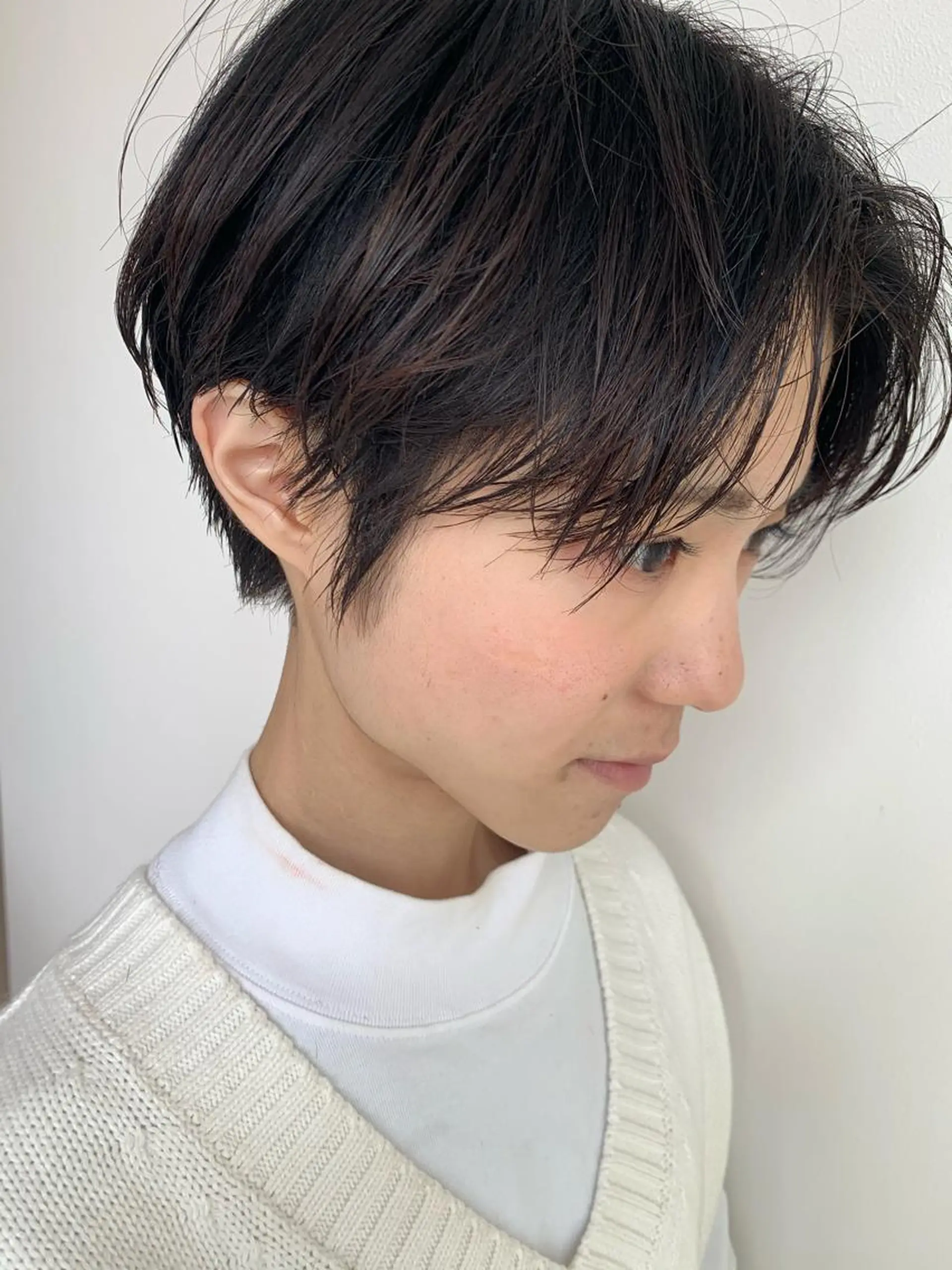 ショート ショートヘア ANY／SUE 千葉パーマのヘアスタイル