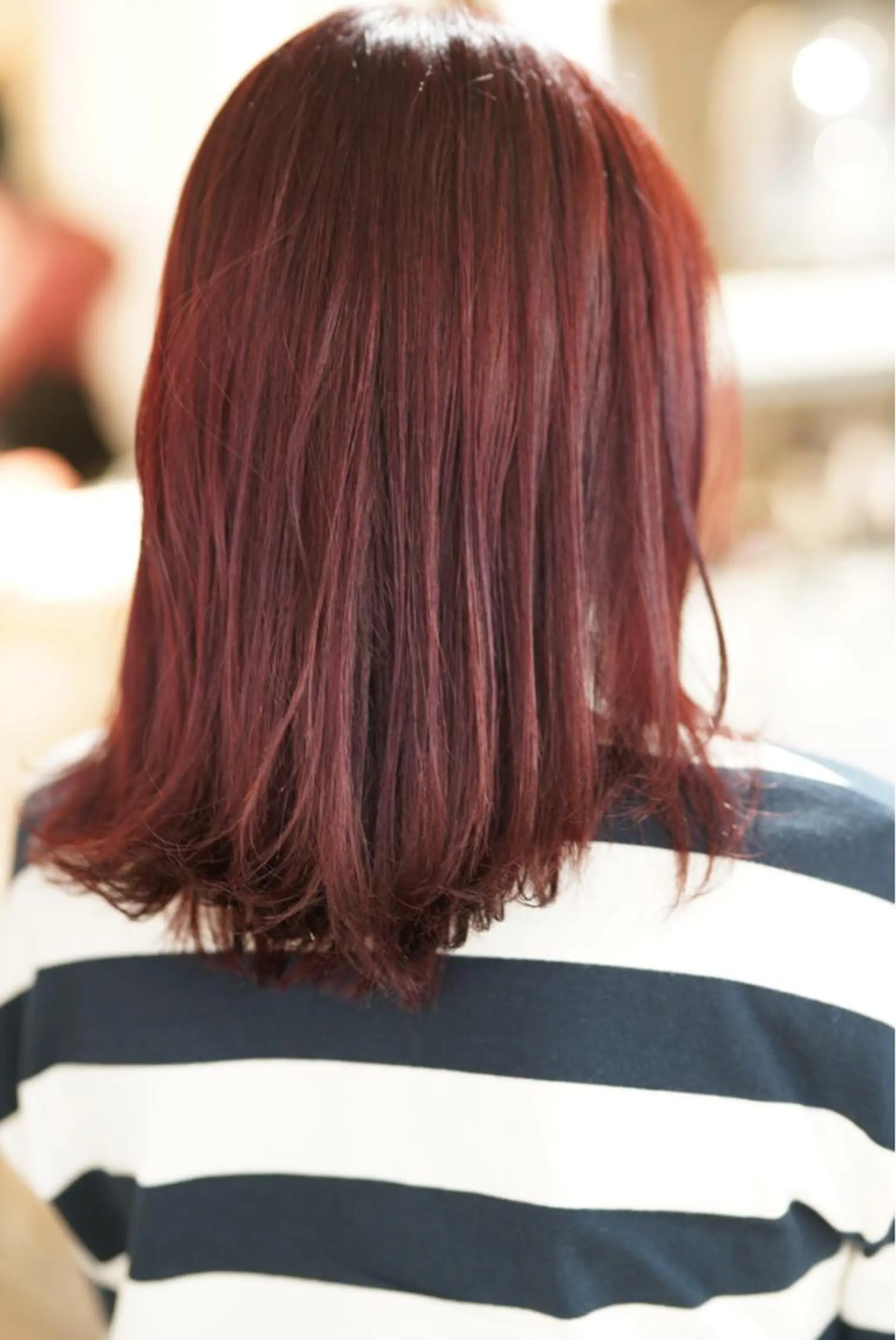 カラー ハイトーン/レイヤー /ケアブリーチ石川治のヘアスタイル