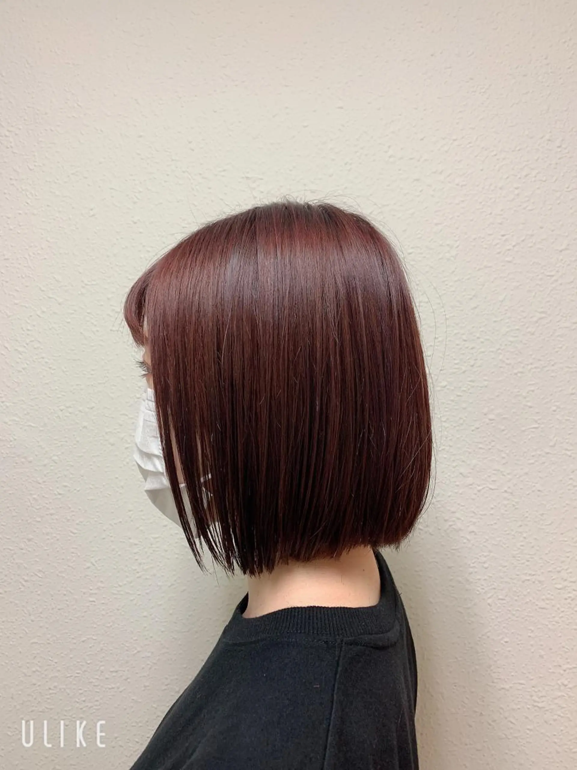 ミディアム カラー エンドウ ミノリ🤎 /半個室/レイヤーのヘアスタイル