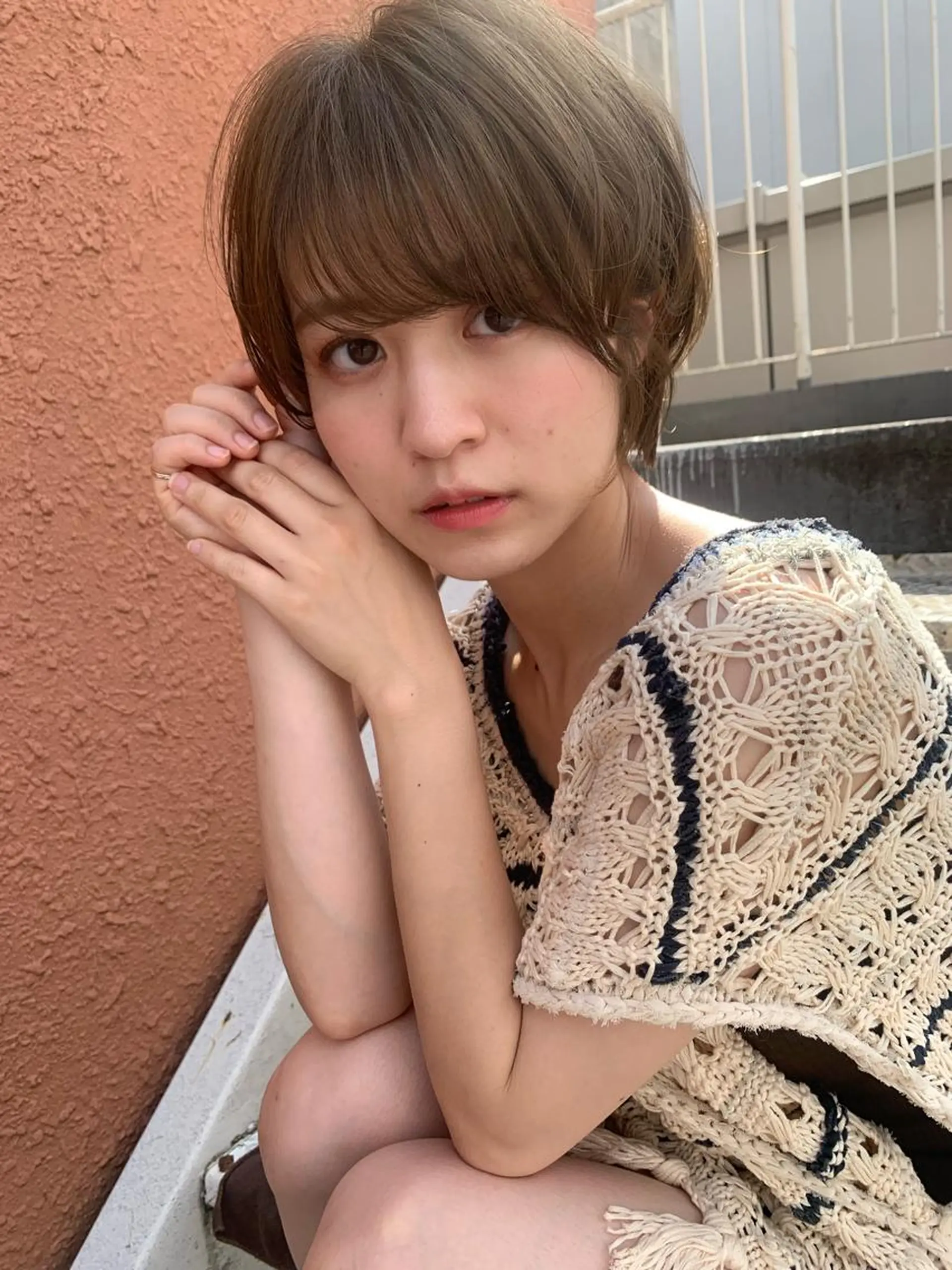 ショート カット トリートメント 大人可愛いヘア 大田のヘアスタイル