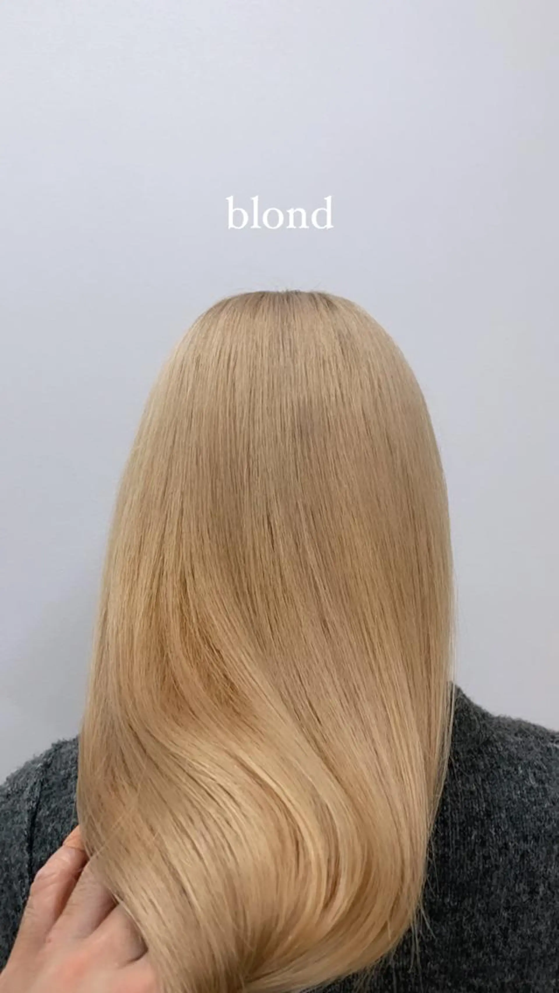 ミディアム カラー ヘアカラー ハイトーン特化サロン 代表　中谷蓮のヘアスタイル