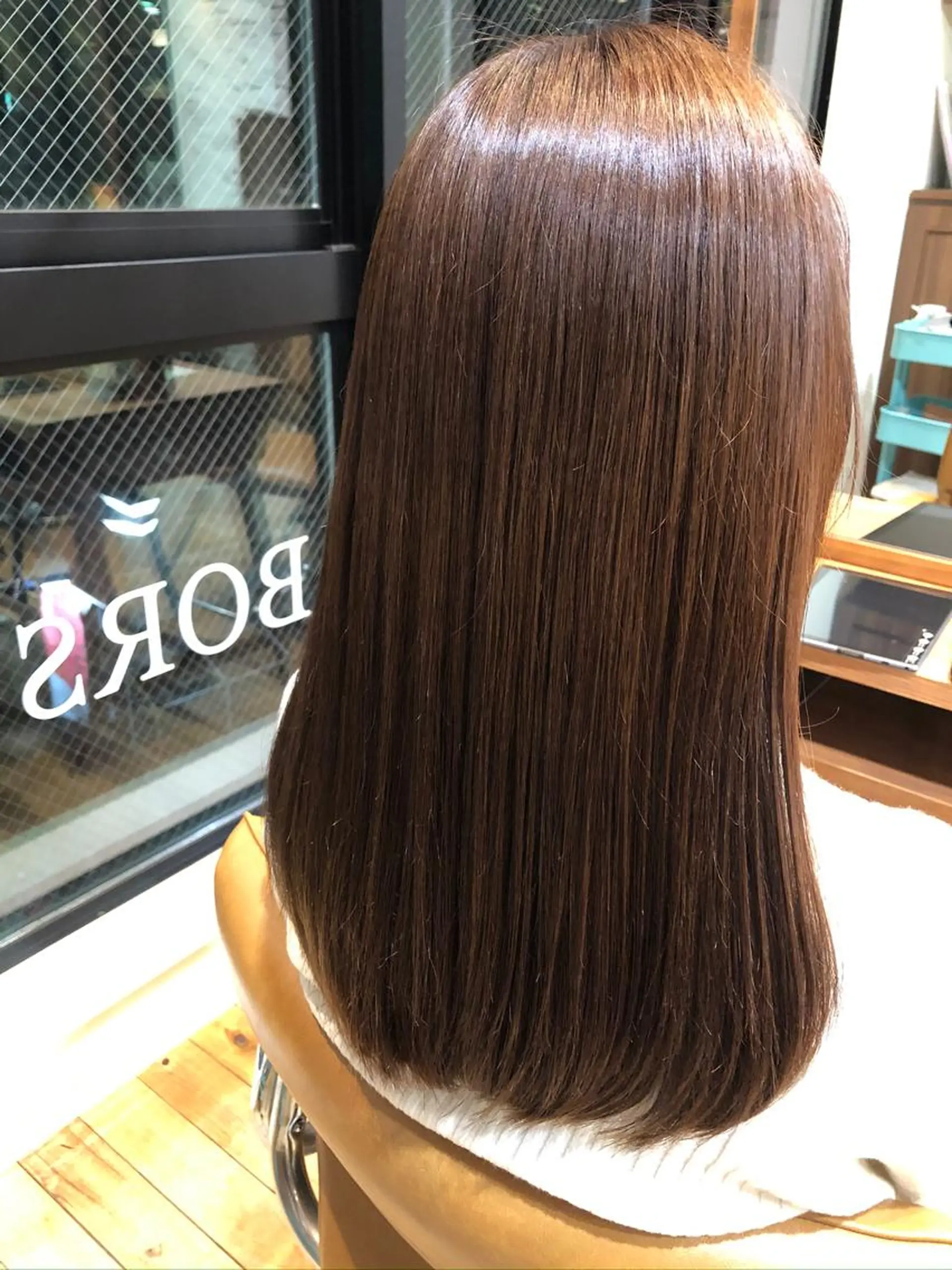 ロング カラー レイヤーカット 山本　恵 (やまもと  けい)のヘアスタイル