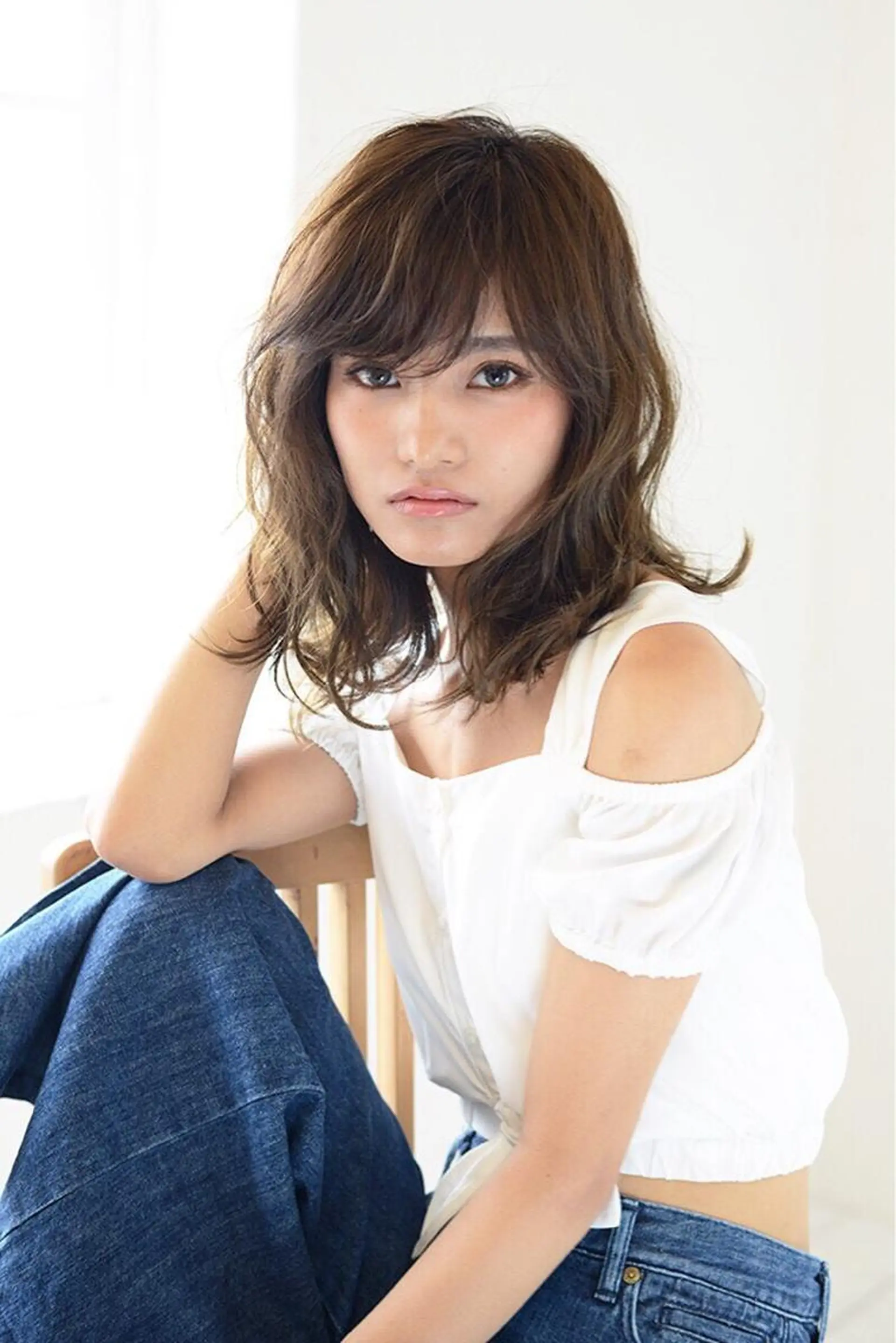 ミディアム EARTH/A鹿児島吉野店所属・松下 塁のヘアスタイル