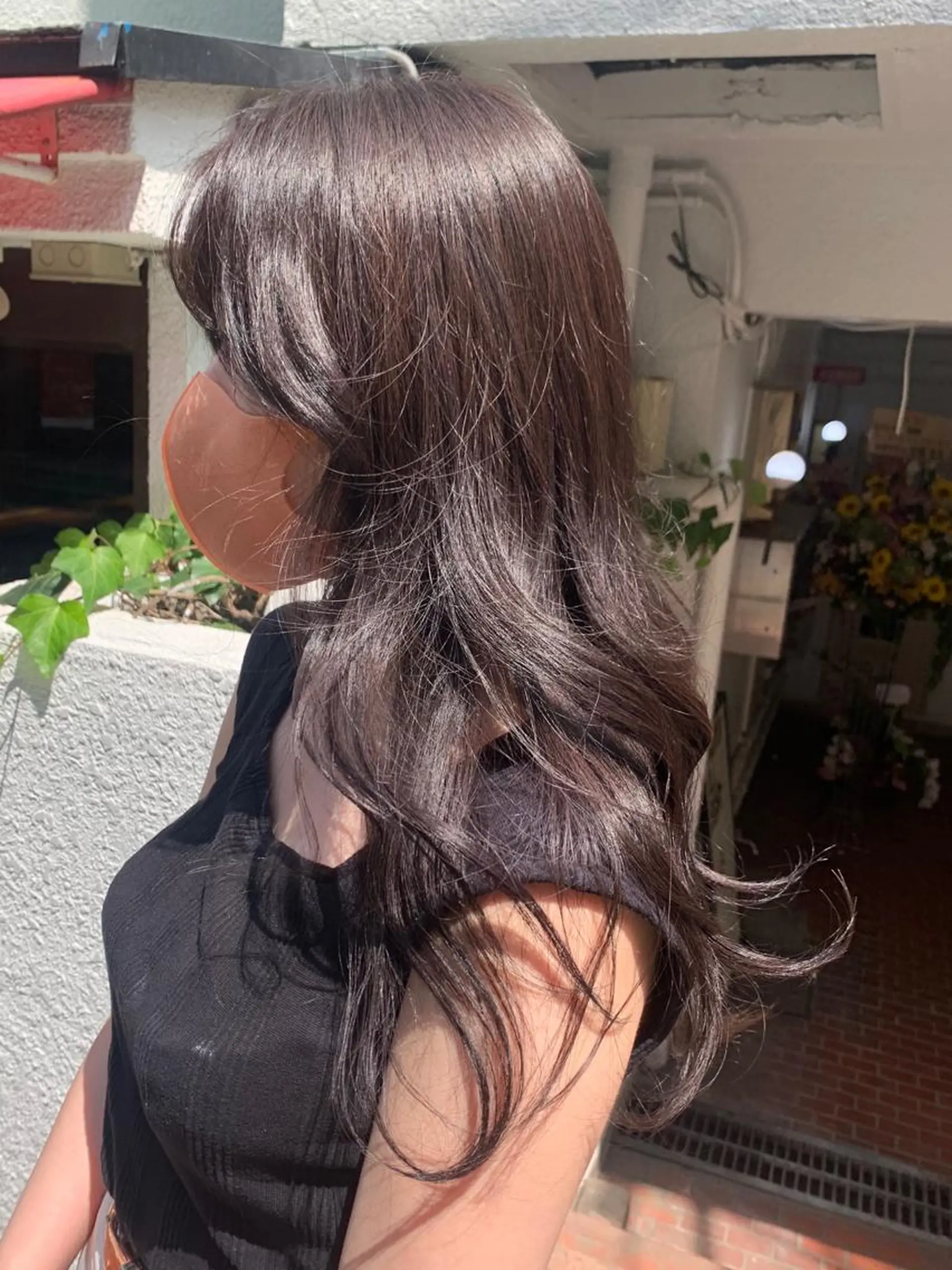 ロング カラー ヘアアレンジ ニュアンスハイトーン 🌙サイダサキのヘアスタイル