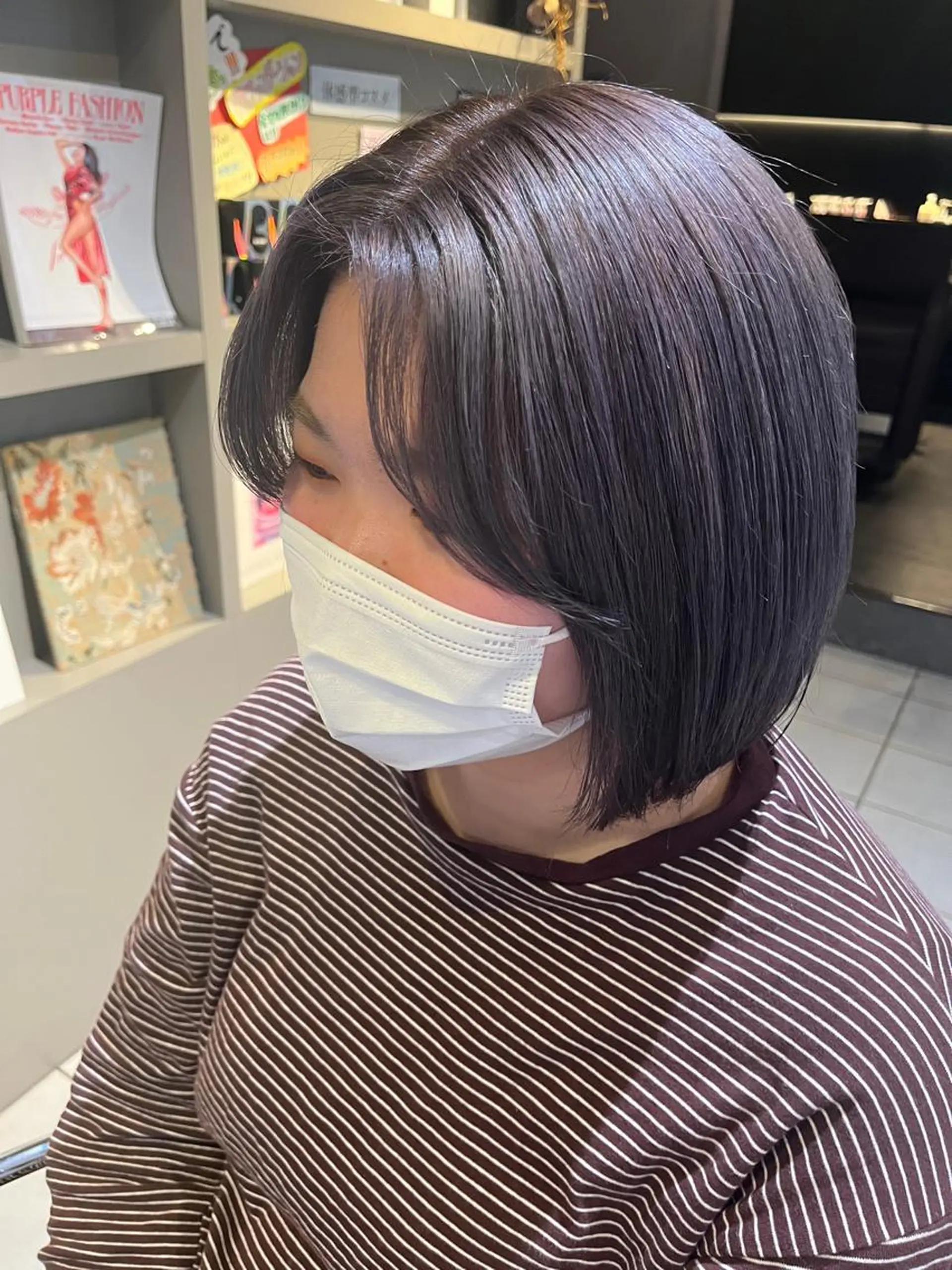 ショート カラー 吉田 美優のヘアスタイル