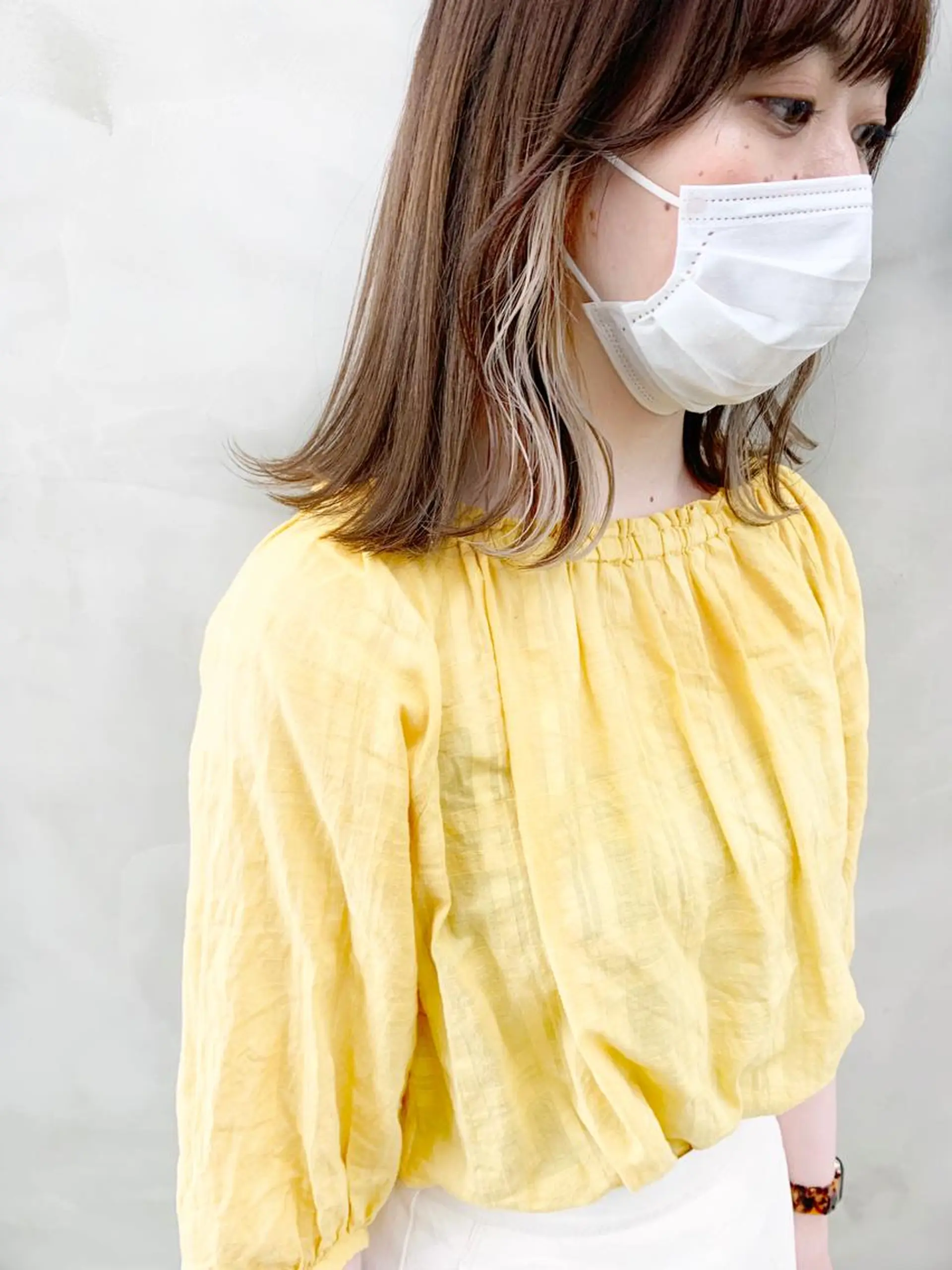 カラー ベージュカラー インナーカラー ホワイトベージュ SEED&beauty byFLAT所属・ヘッドスパ (女性限定)🍋モエのヘアスタイル