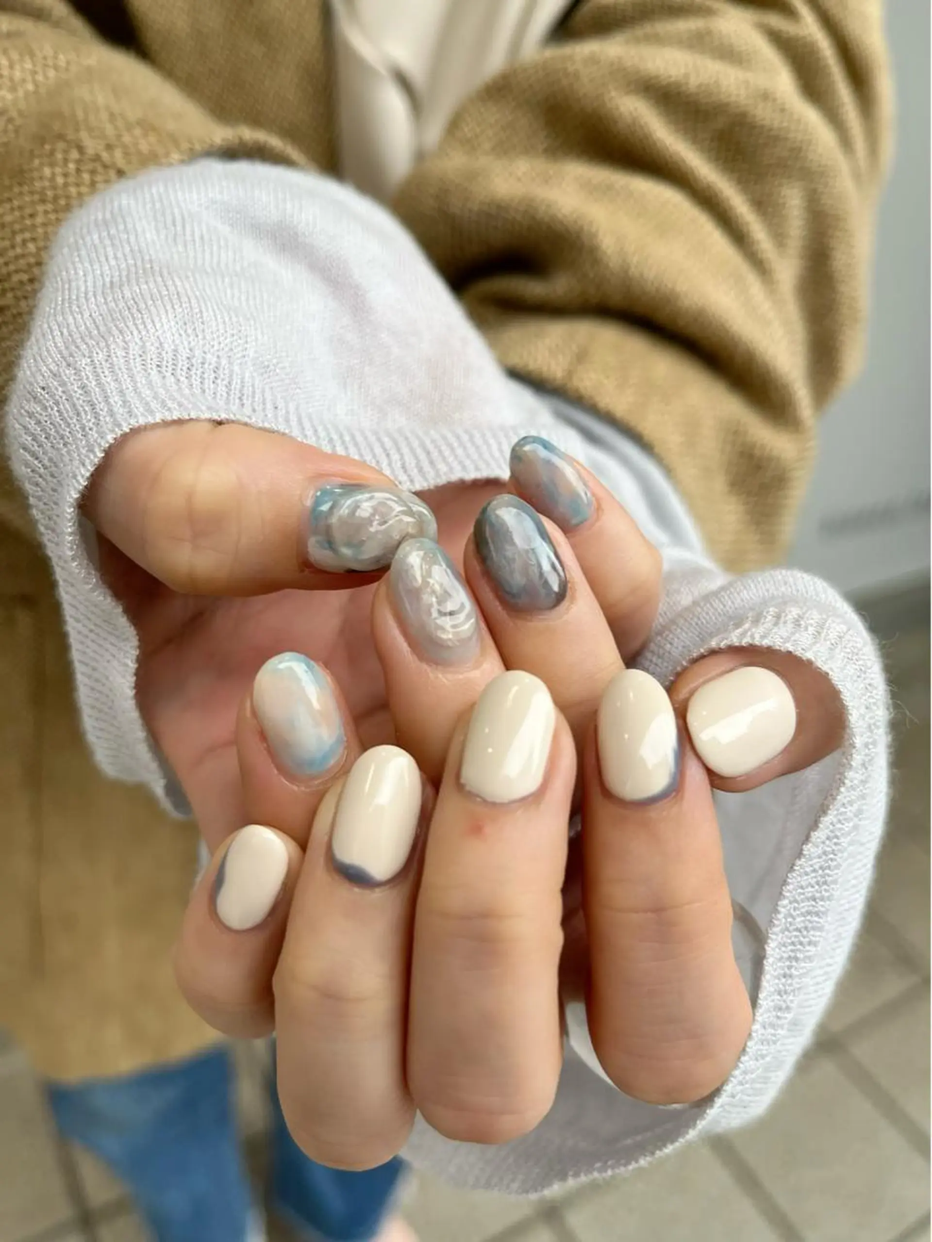 ネイル ハンドネイル MUKUTOU nail 　YUKIのネイルデザイン