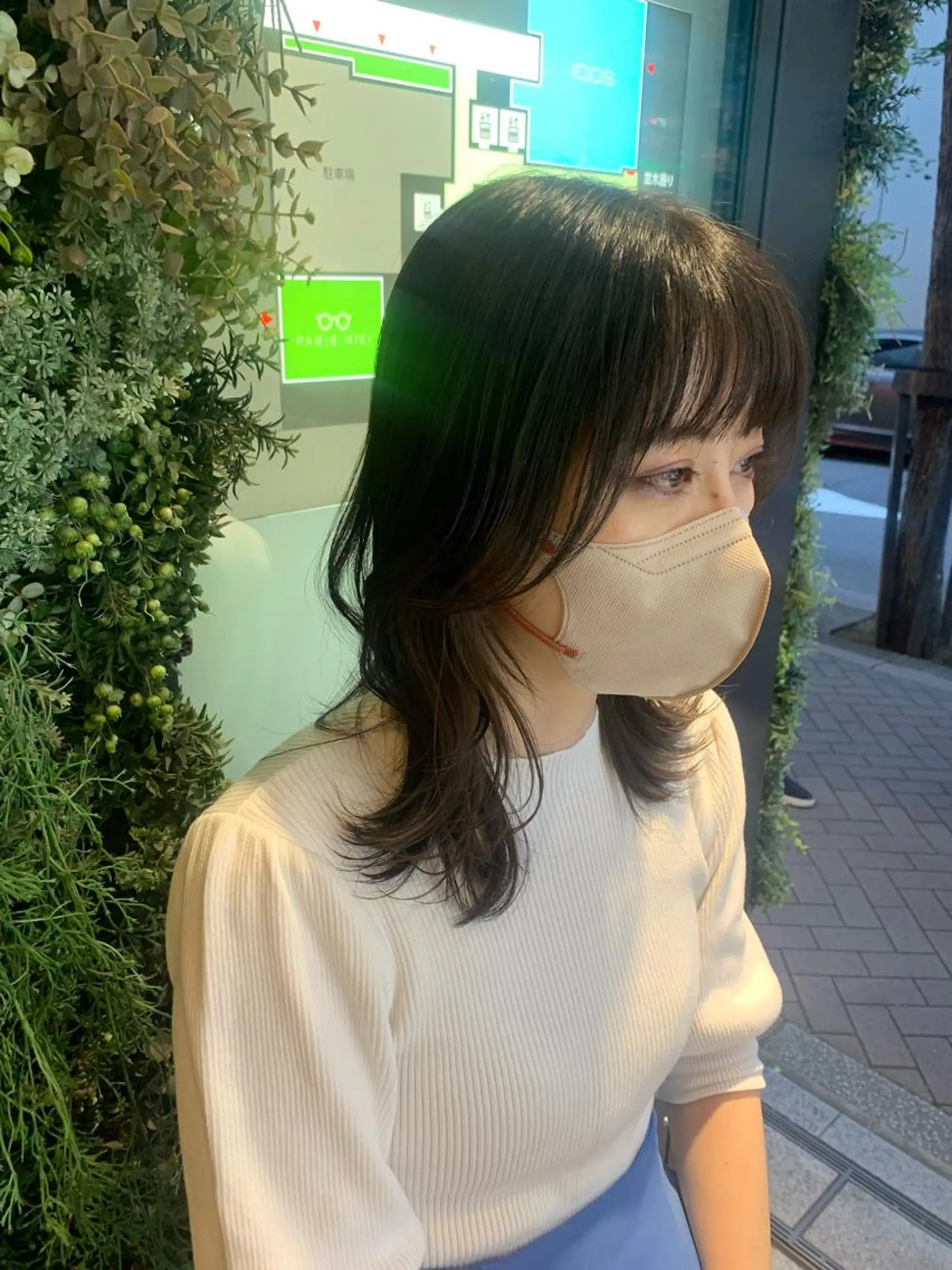 ミディアム カラー SALOWIN    銀座RAY 2所属・yamashika honokaのヘアスタイル