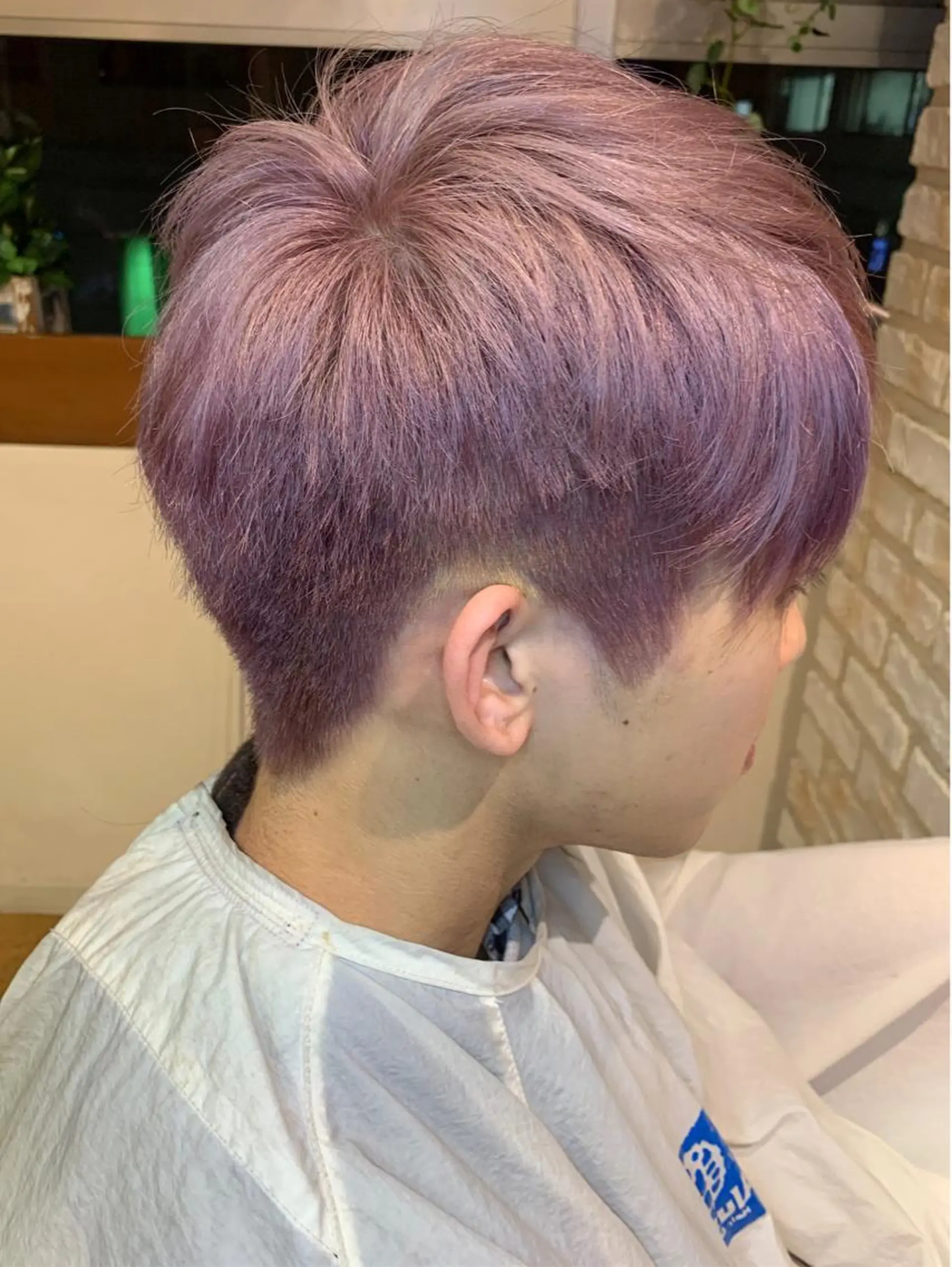 ショート カラー パーマ メンズ SALOWIN GINZA所属・✨ツヤ髪デザイナー ✨ひかり✨のヘアスタイル