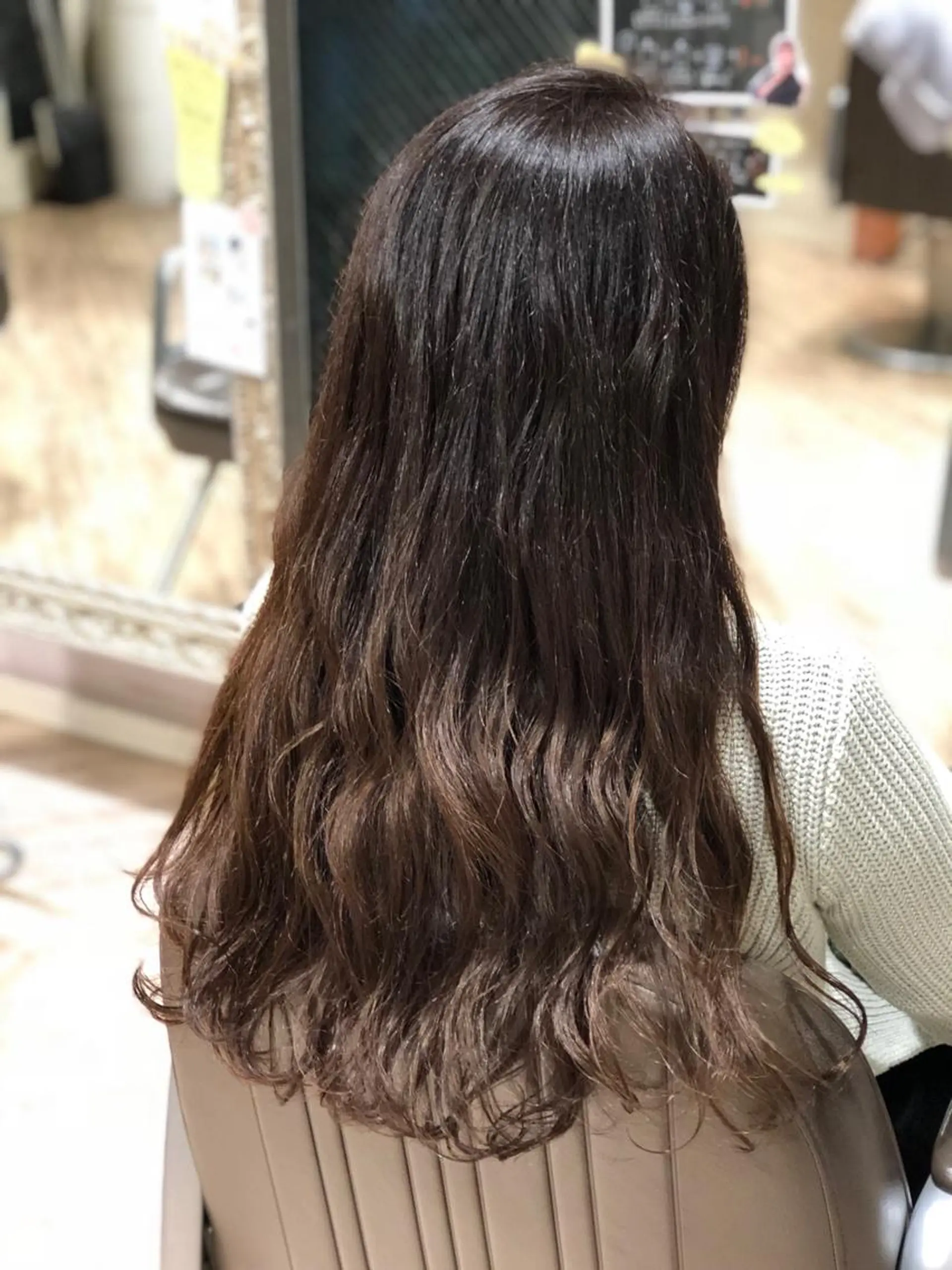 ロング カラー グラデーションカラー 五十嵐ゆり 美髪カラー　武蔵小杉のヘアスタイル