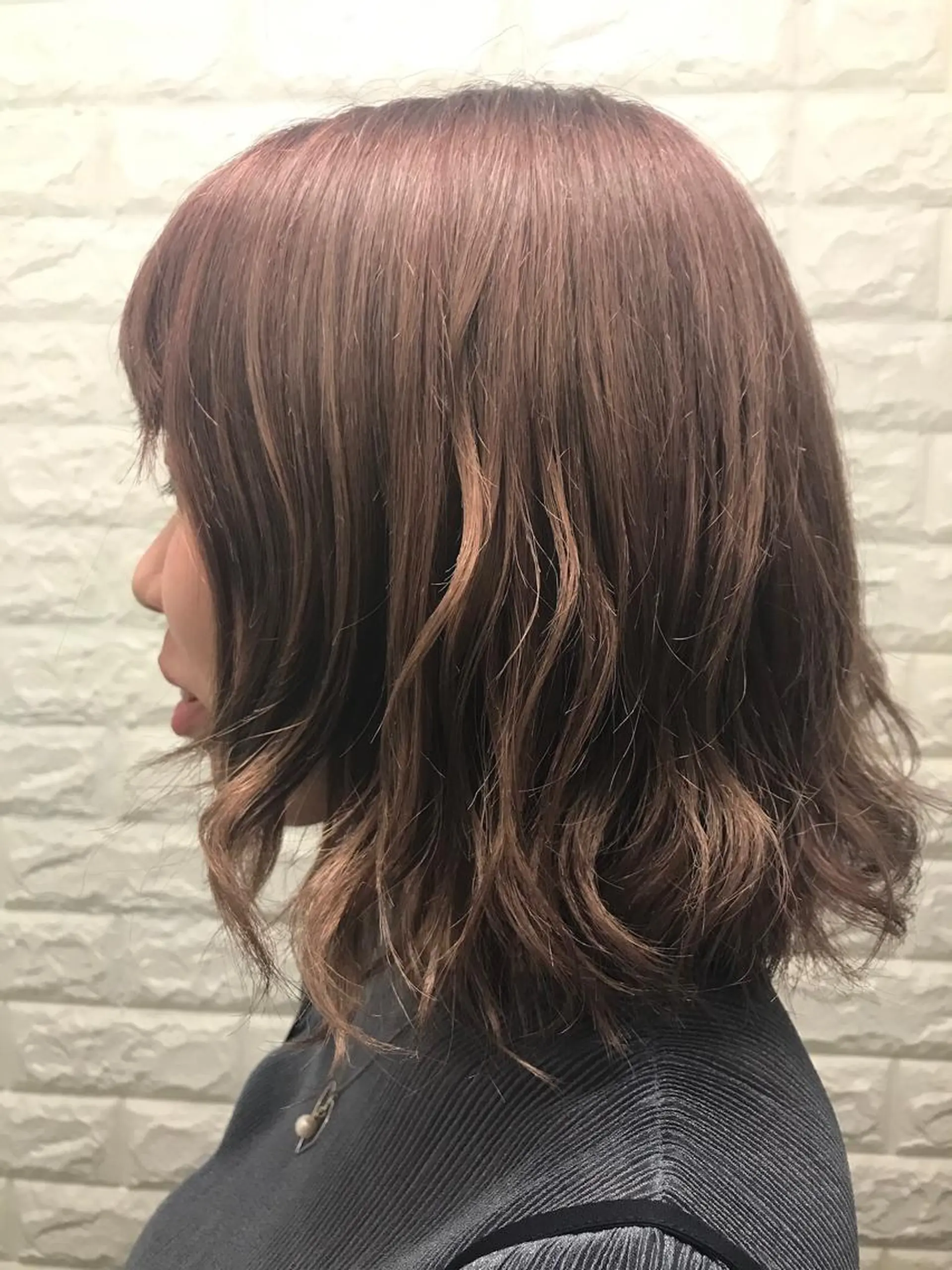 ショート カラー パーマ SALOWIN Frente店所属・個室で似合わせ好印象 🧡外山弥千代のヘアスタイル
