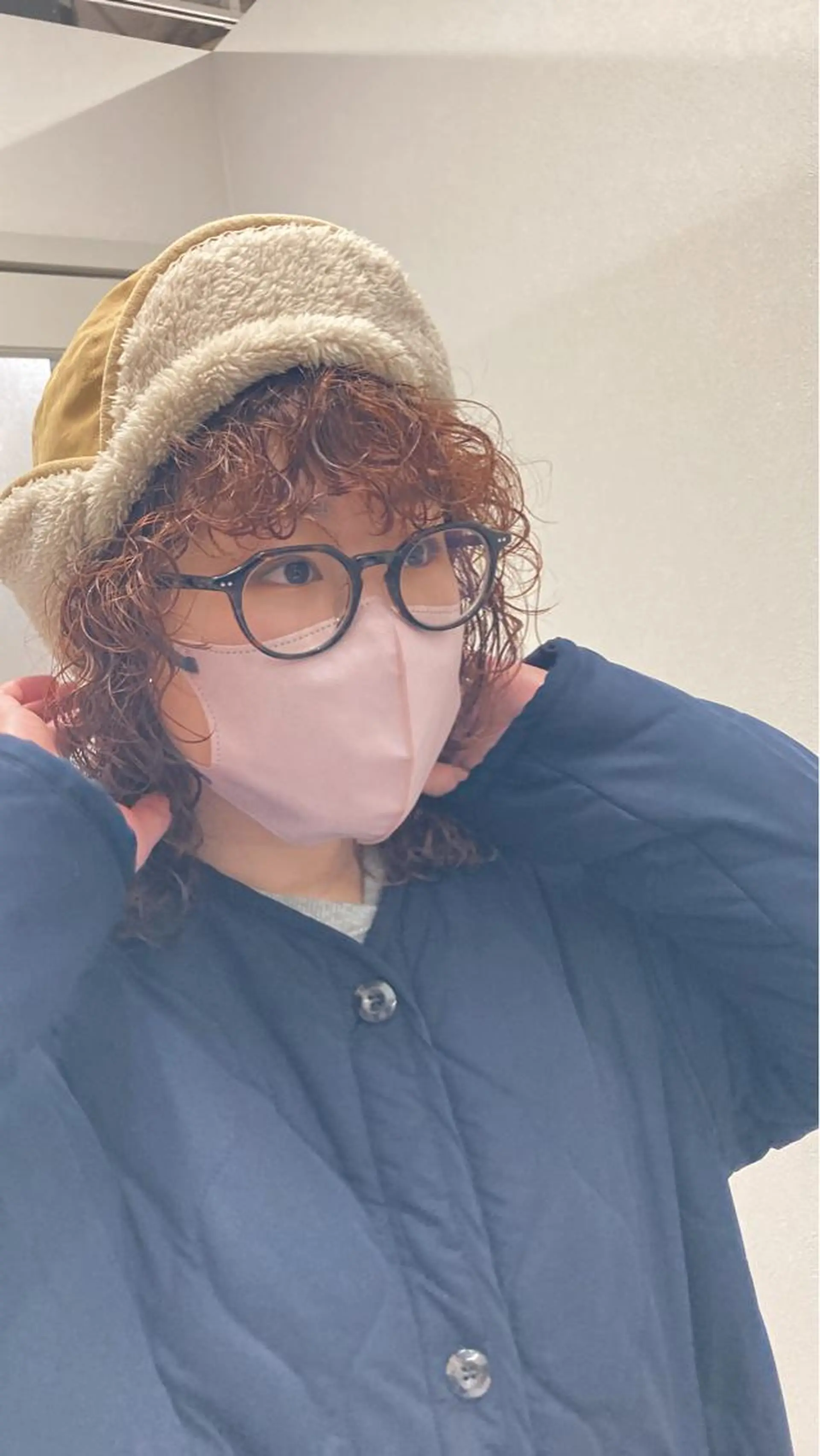 セミロング パーマ カット ヘアカラー パーマ トリートメント Izumi所属・ヨシアキ/パーマ/ ウルフ/ボブ/メンズのヘアスタイル