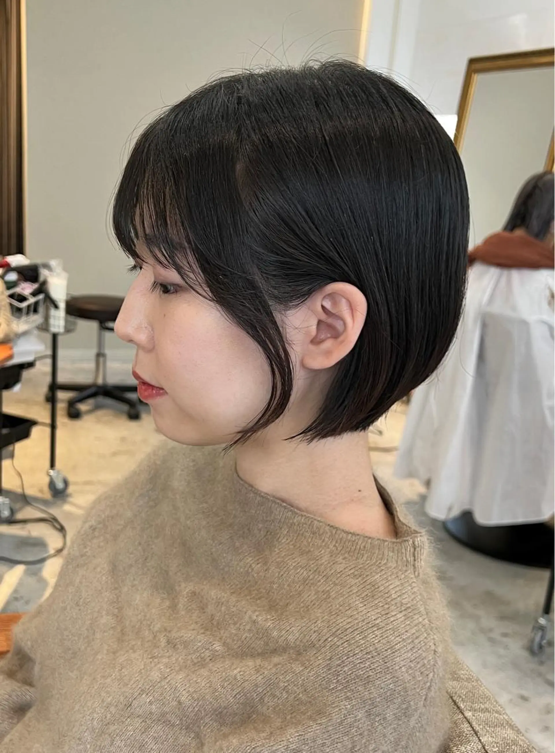ショート カラー カット ヘアカラー トリートメント sherry所属・髪質再整color 🤎cut🤎ぐっちのヘアスタイル