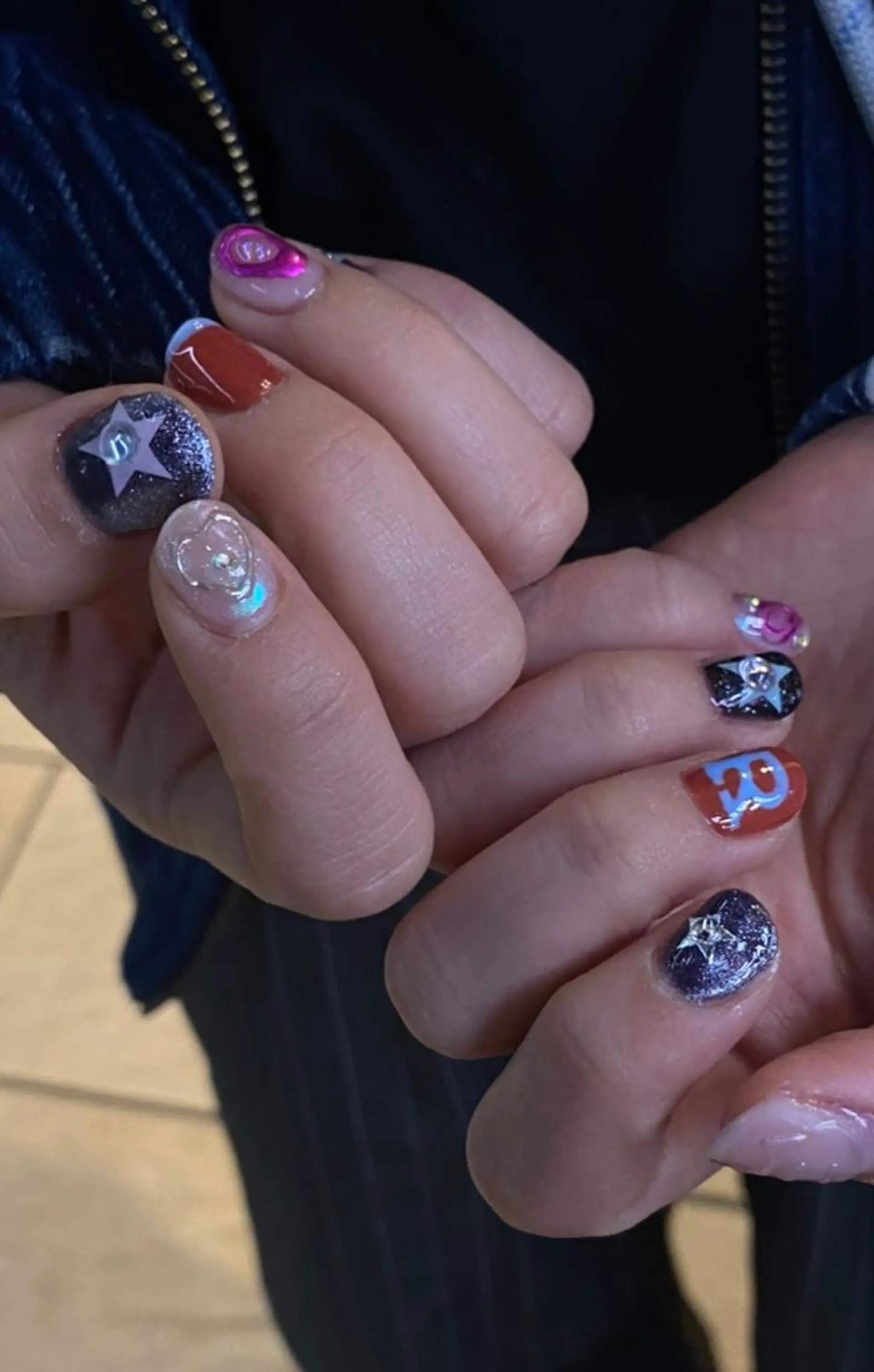 ネイル アートネイル 持ち込み ハンドネイル lillion nail salon所属・Ru nail♡のネイルデザイン