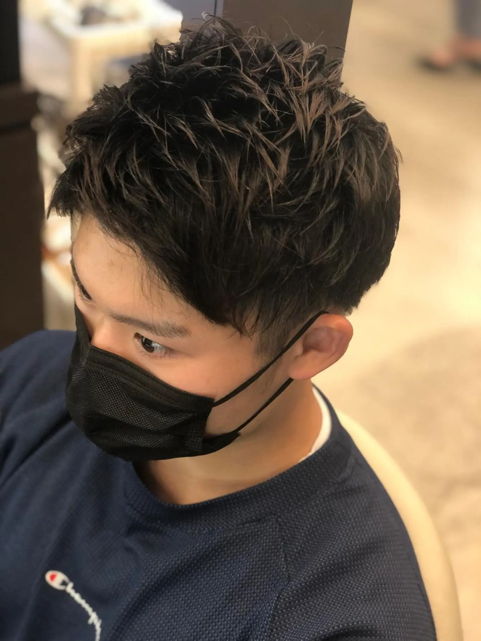 メンズ ツーブロック 佐伯 凌太郎のヘアスタイル