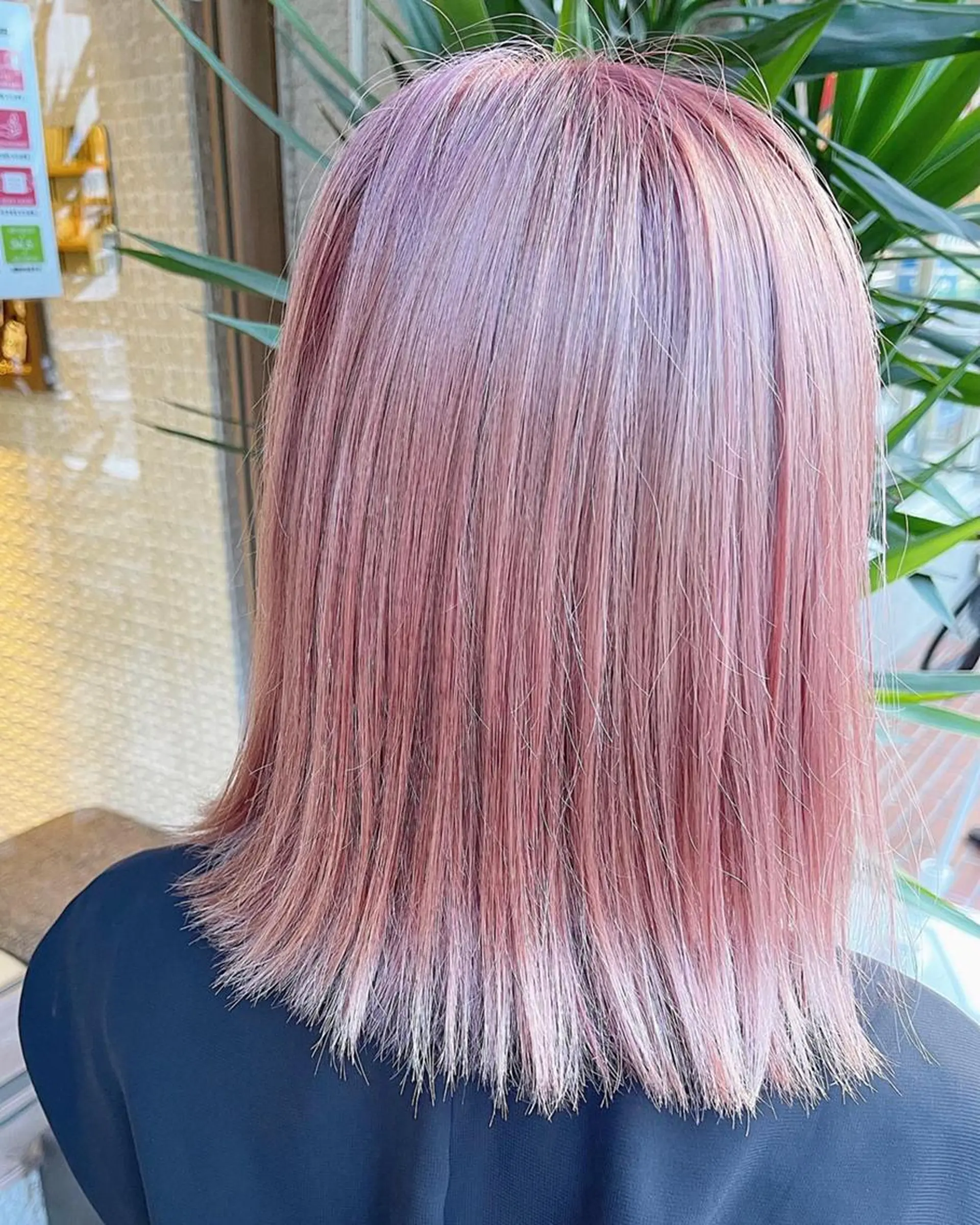 カラー バレイヤージュ ベージュカラー ブリーチ ケアブリーチ ダブルカラー 🫧髪質改善艶カラー _マエダ 🫧のヘアスタイル