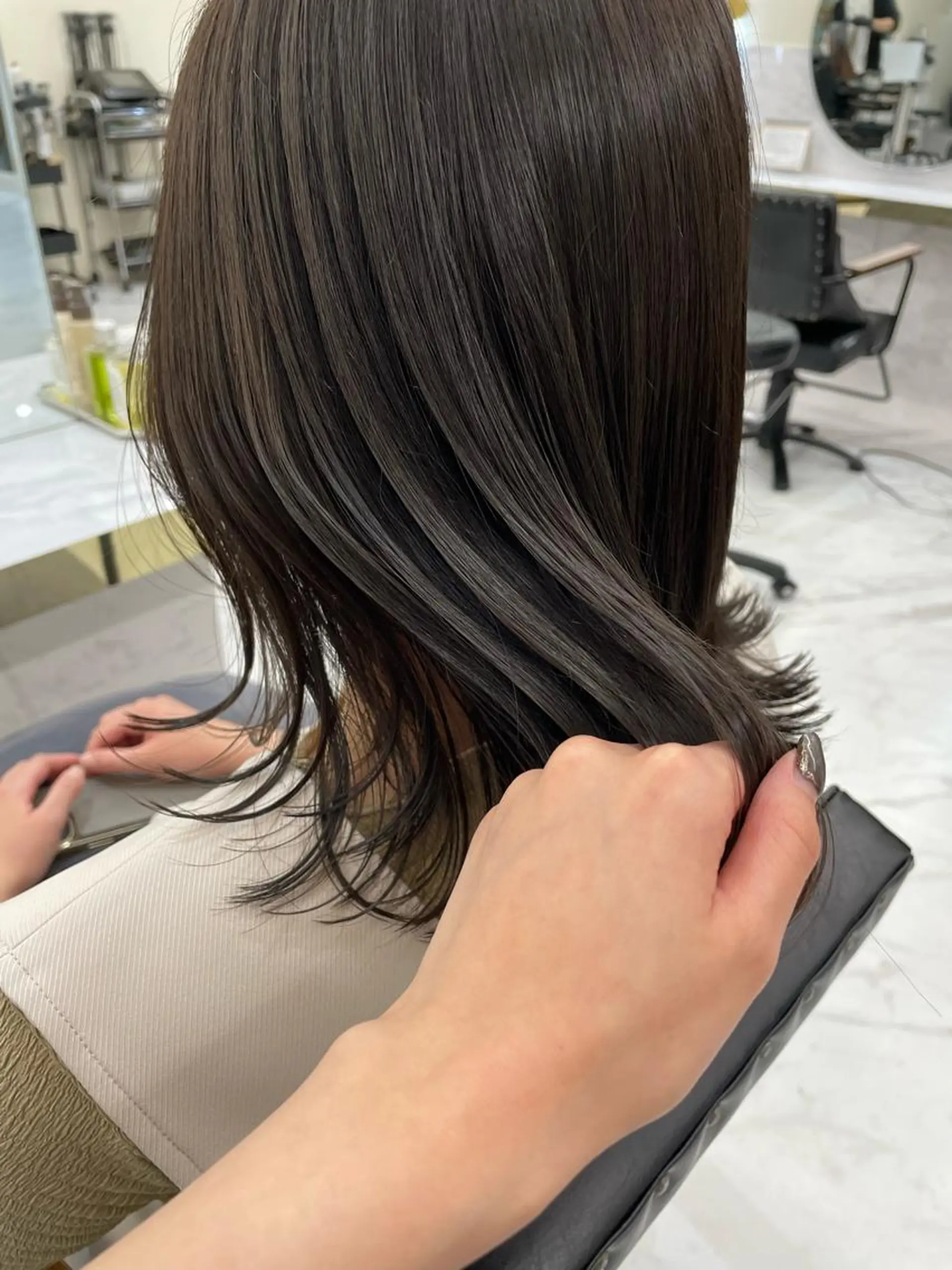 セミロング 似合わせのプロ🕊 美髪矯正/ioriのヘアスタイル
