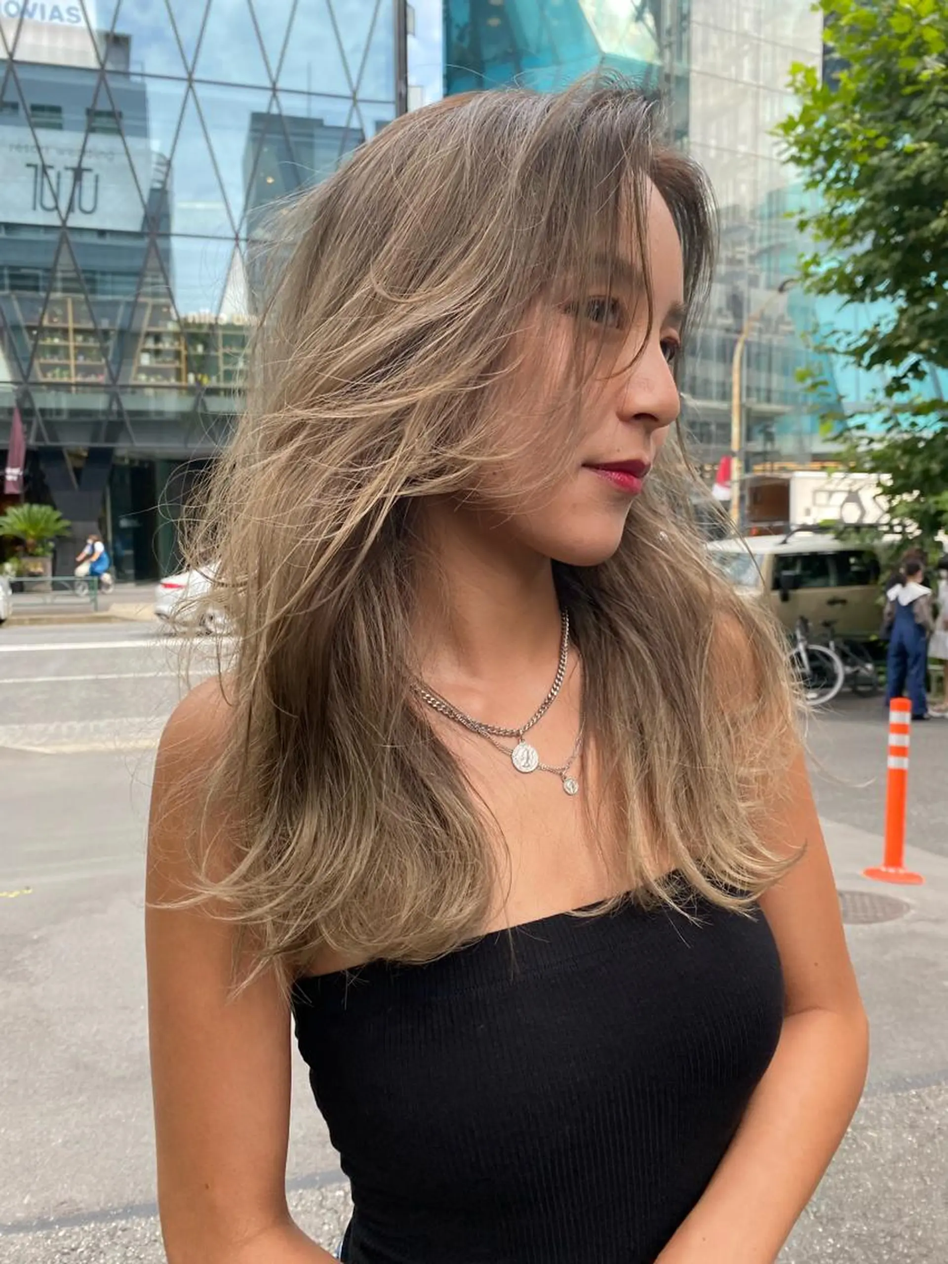 セミロング カラー 🇺🇸海外デザイン iCON TOKYOのヘアスタイル