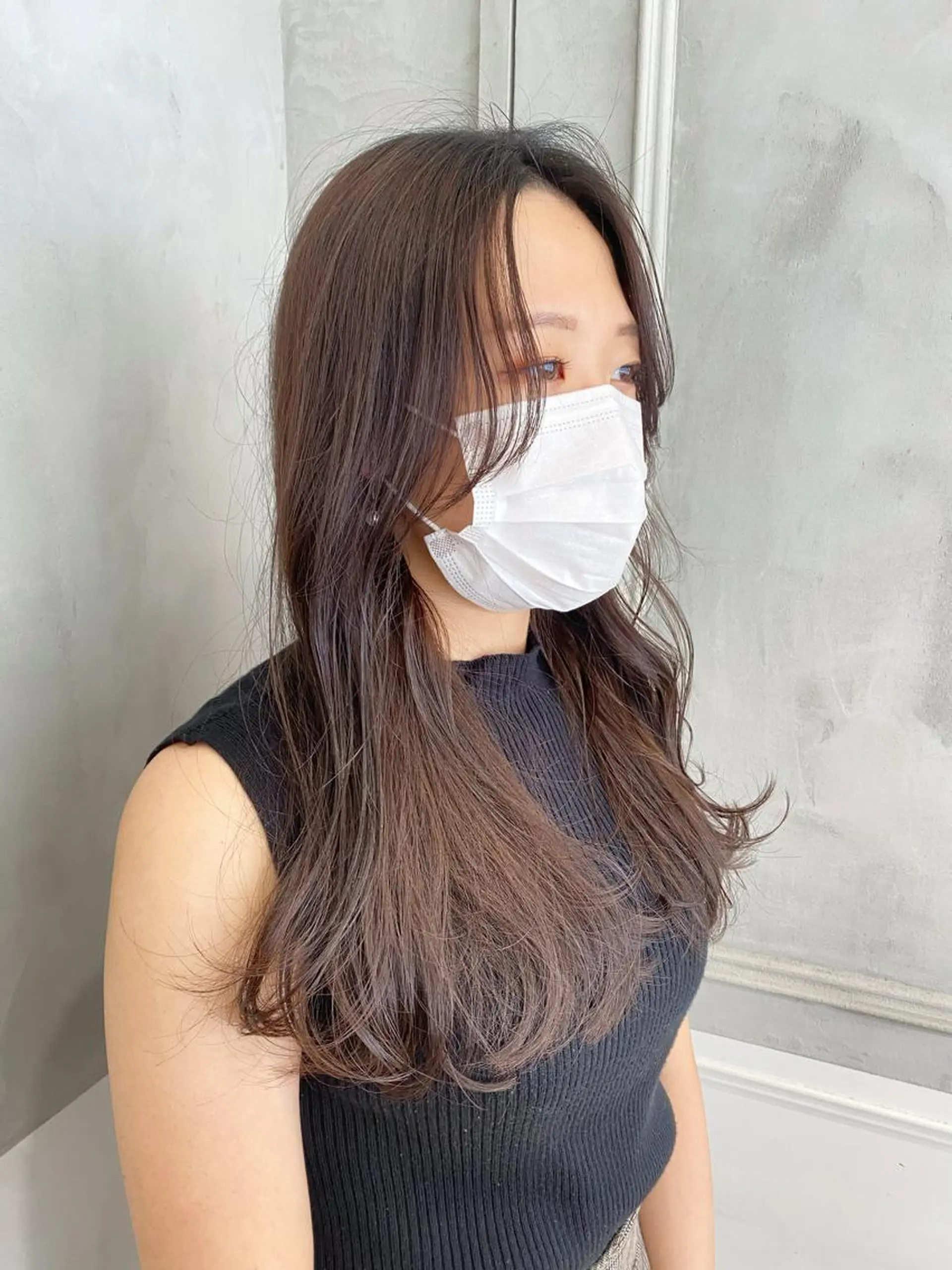 ロング 韓国レイヤーカット 🇰🇷mireiのヘアスタイル