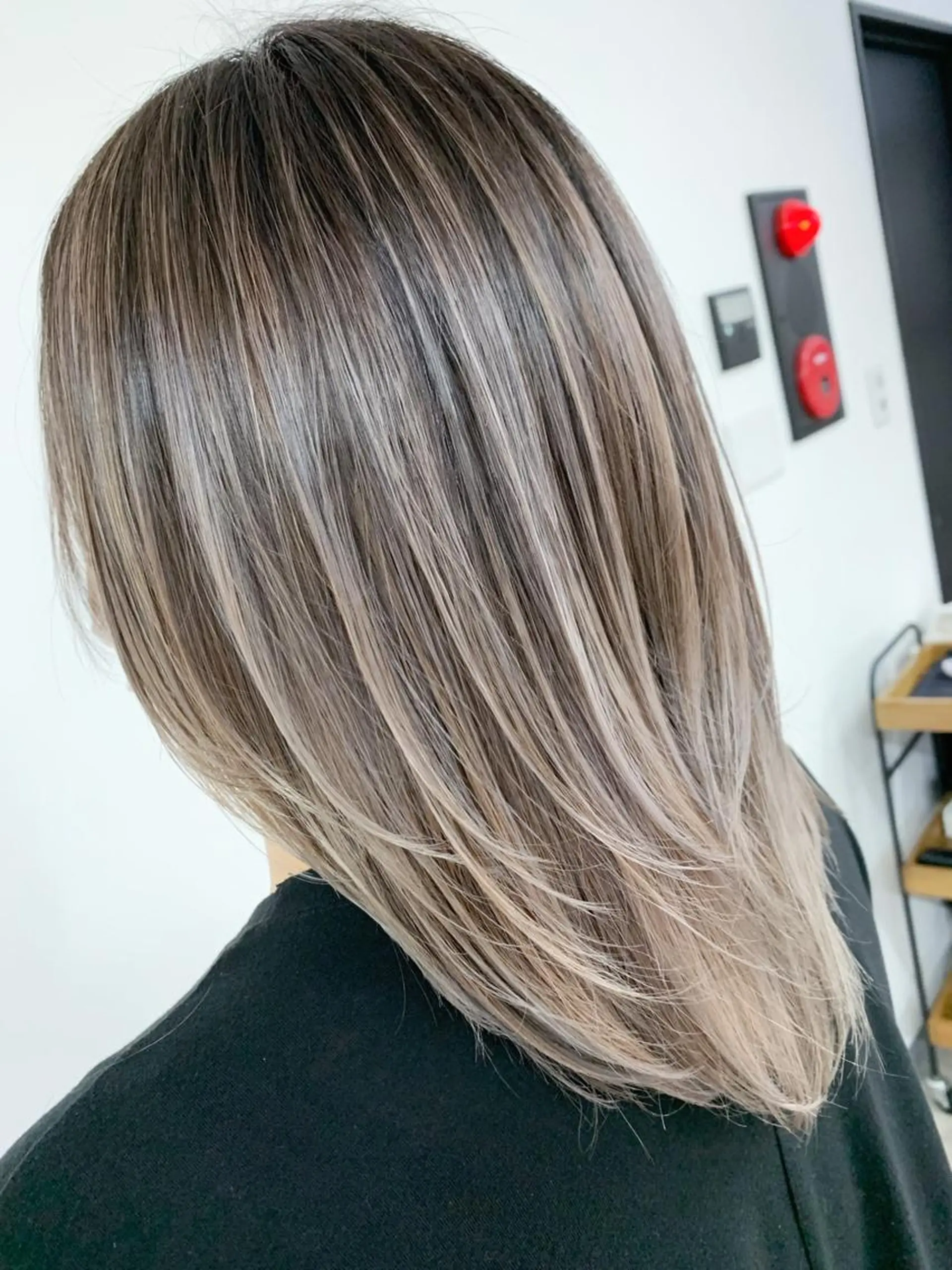 ミディアム ヘアカラー トリートメント 🥇近藤 恭輔🥇 Recharme新保のヘアスタイル