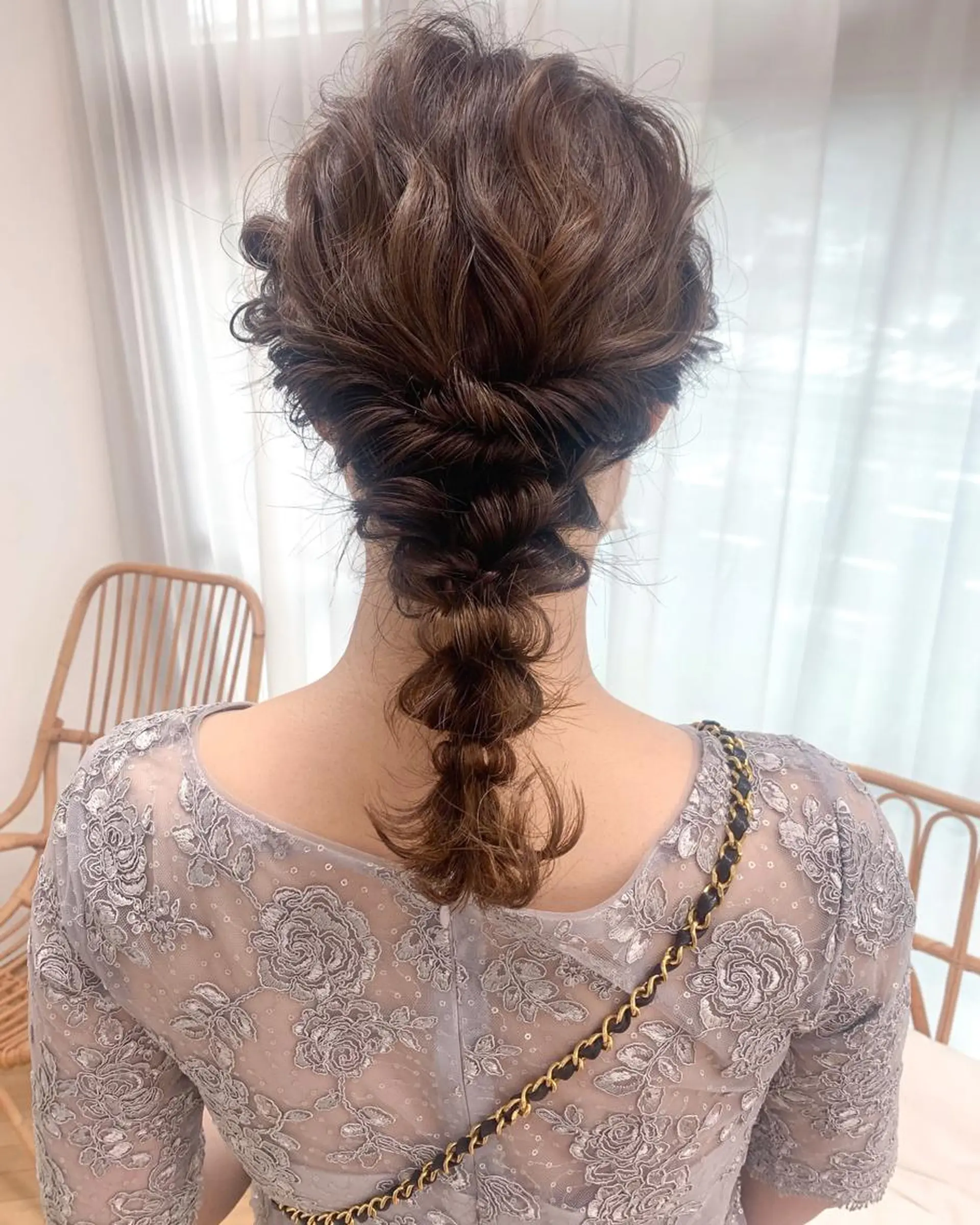 ミディアム ヘアアレンジ ヘアセット cirrus🕊 韓国ヘア♡山縣あかりのヘアスタイル