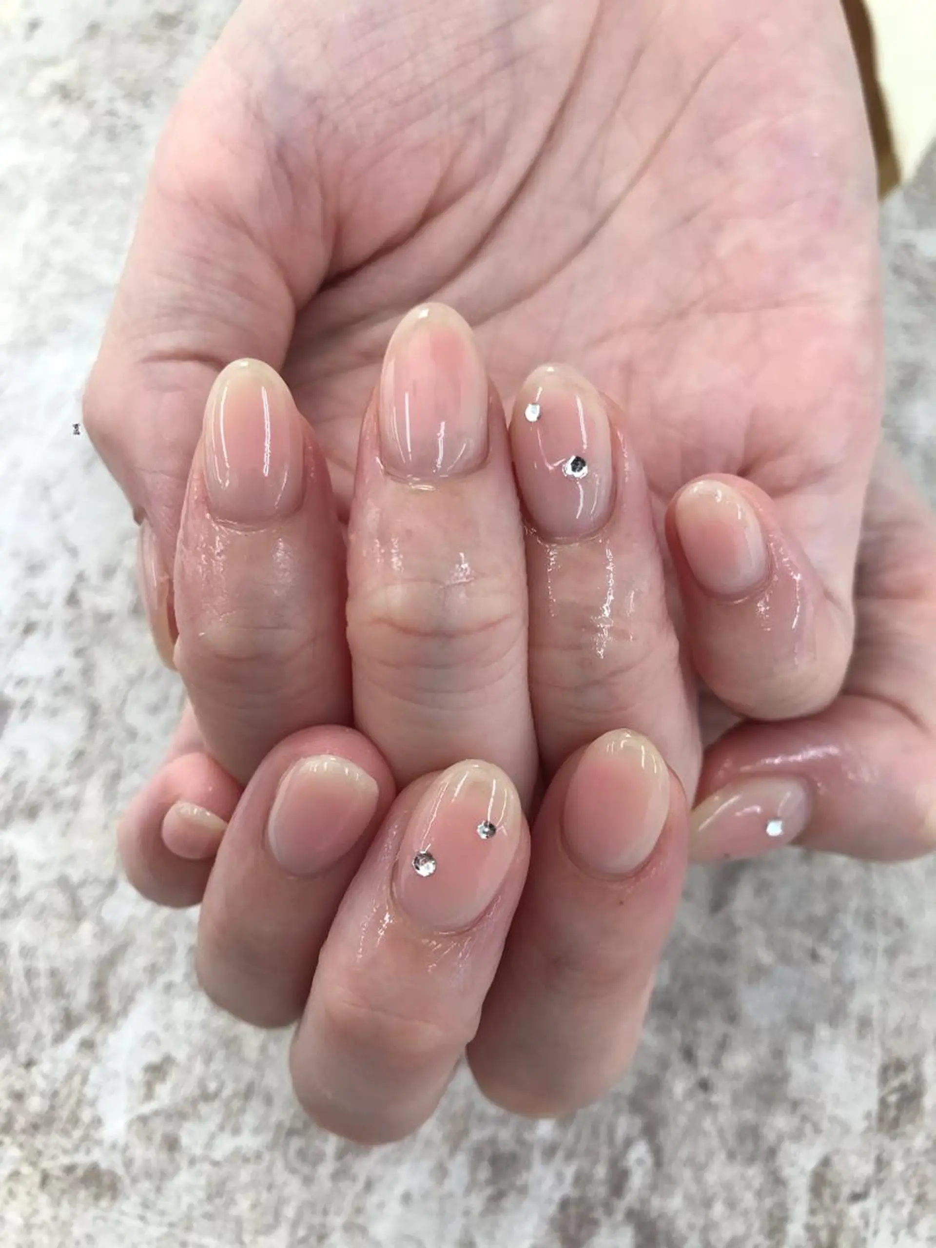 ネイル ハンドネイル ハンドケア Basic本厚木店 Mahiroᙏ̤̫͚のネイルデザイン