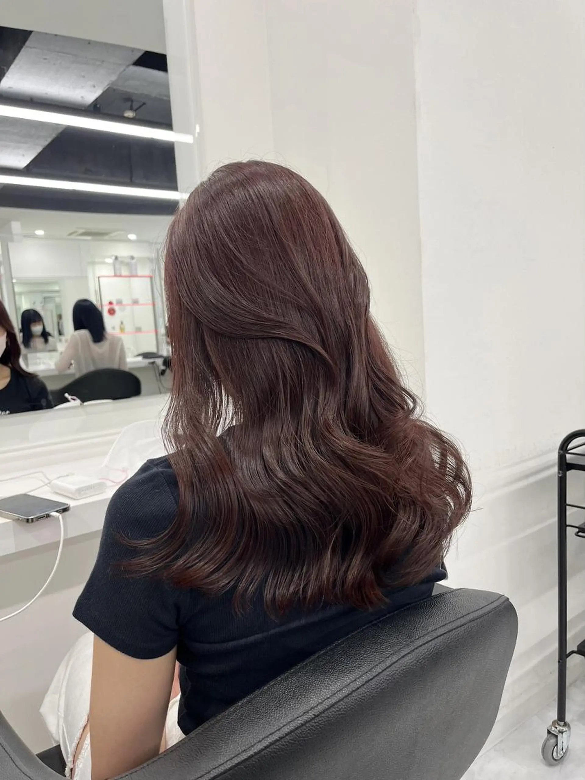 カラー ヘアカラー トリートメント ヘッドスパ ヘアセット 冬髪❄️透明感カラー /レイヤー❄️横浜のヘアスタイル