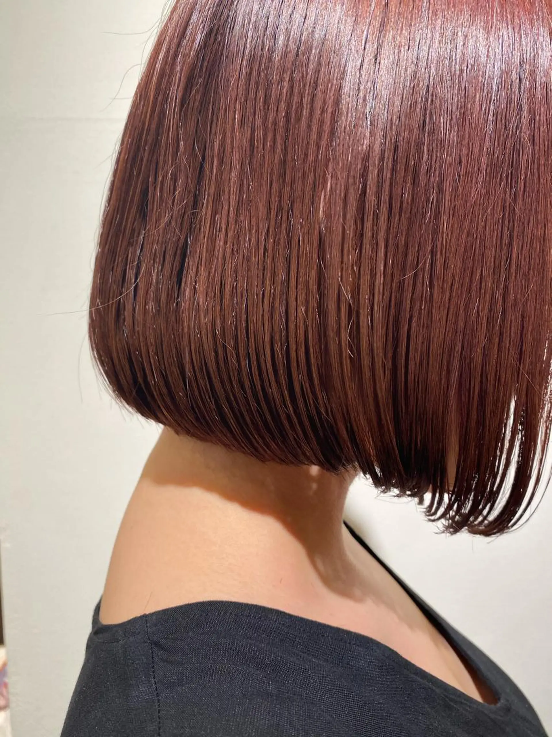 ショート ボブ 高浜 夕海のヘアスタイル