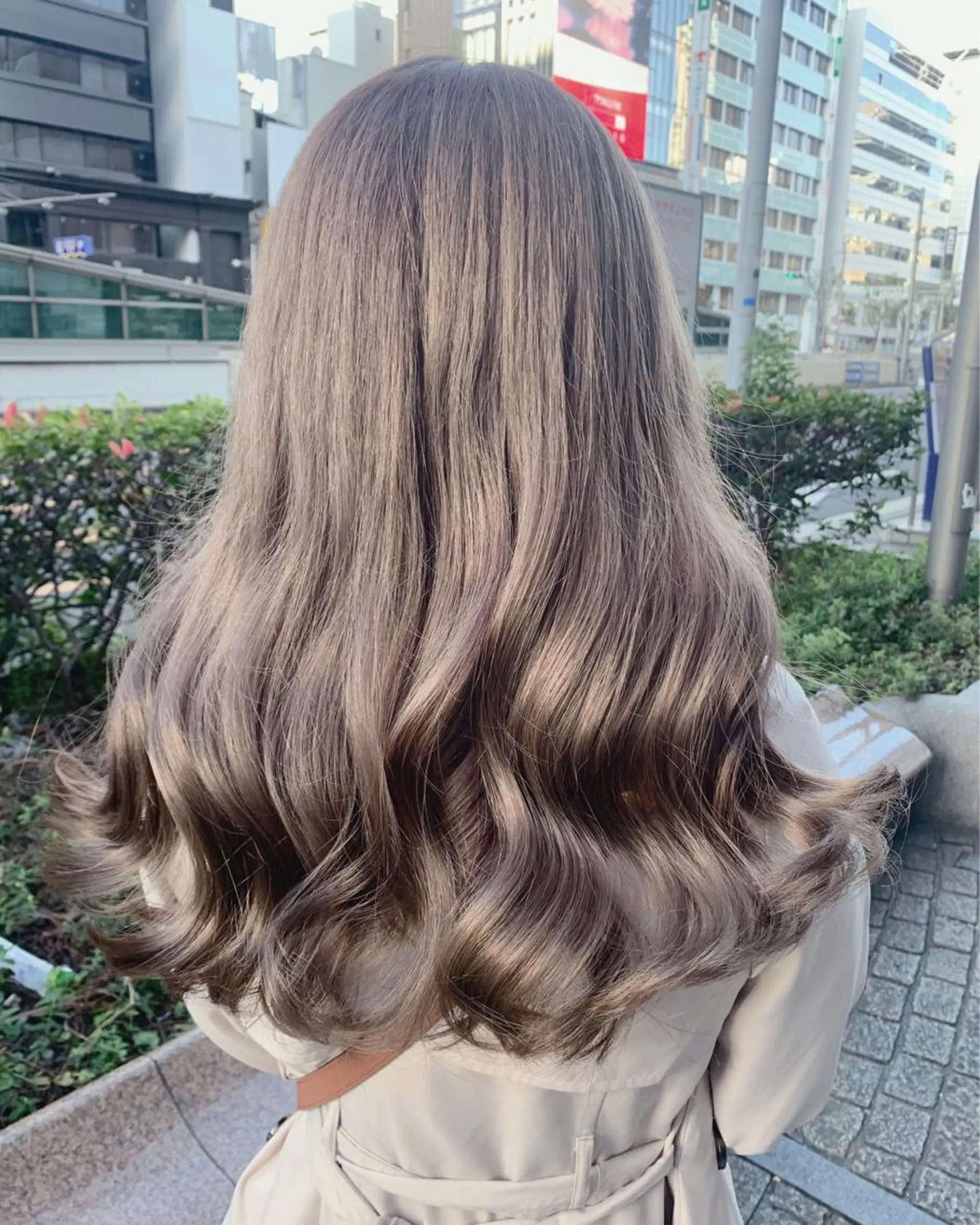 ロング カラー ヘアアレンジ 心斎橋🤍韓国風🤍 Mamiのヘアスタイル