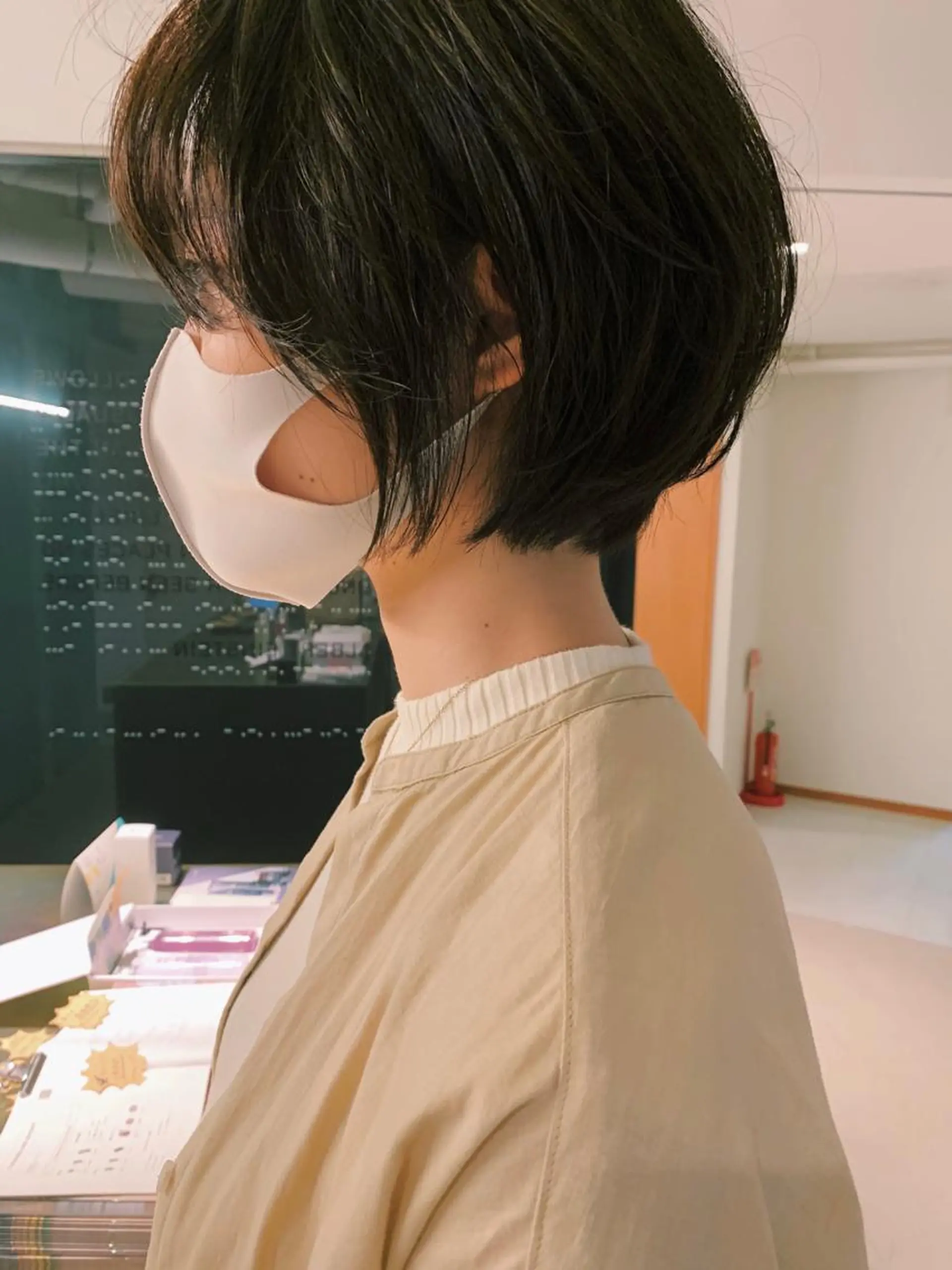 ショート ショートボブ ボブ ショートヘア tension 【テンション】のヘアスタイル