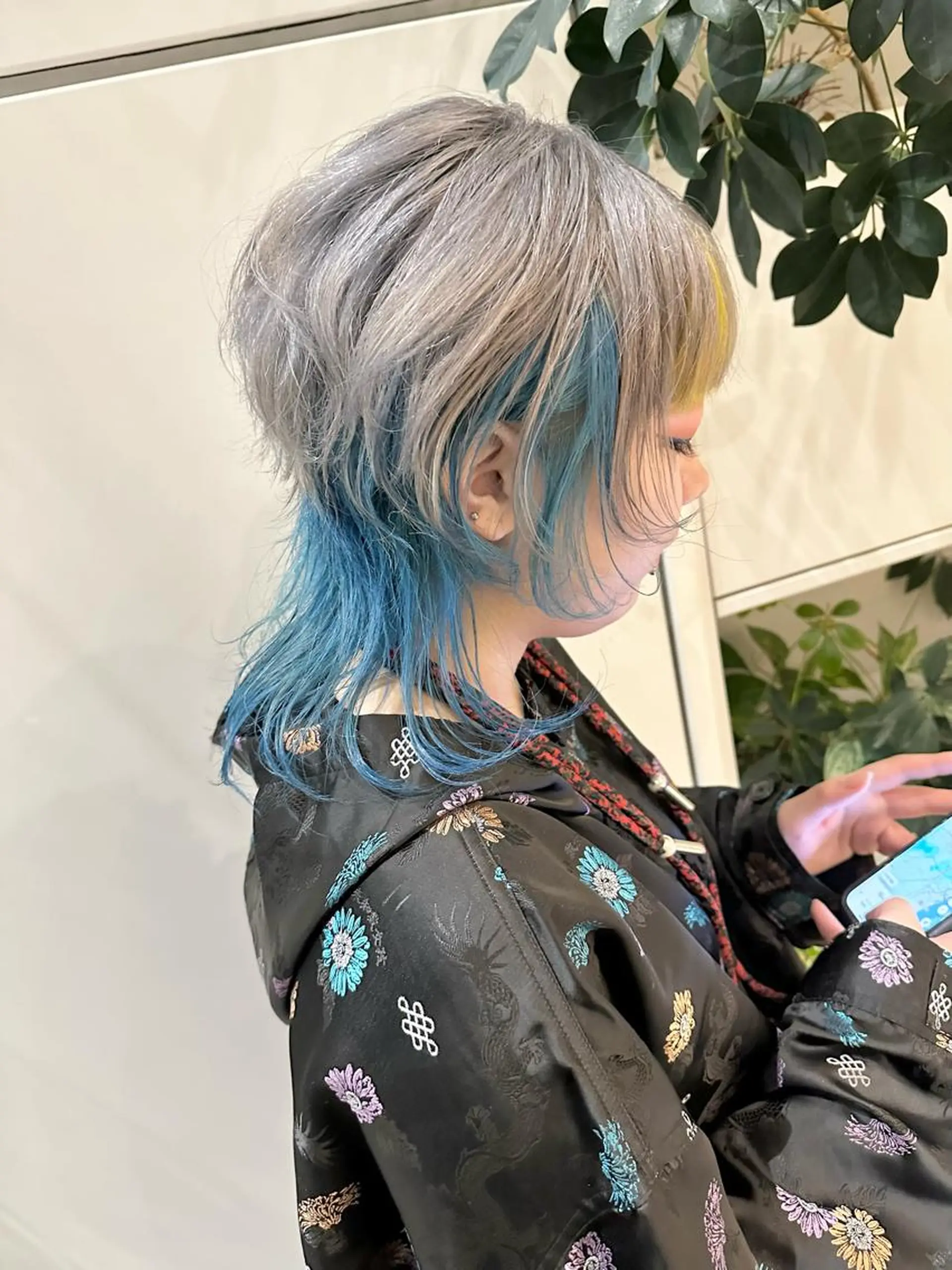 ミディアム ヘアカラー トリートメント 完全個室サロン💐 代表取締役💐梶谷のヘアスタイル