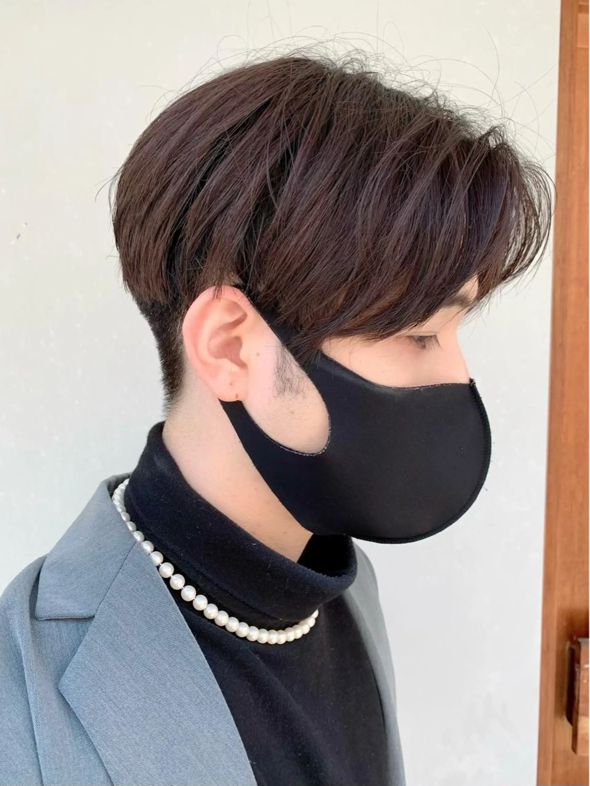 メンズ マッシュ カット 深沢 秀のヘアスタイル