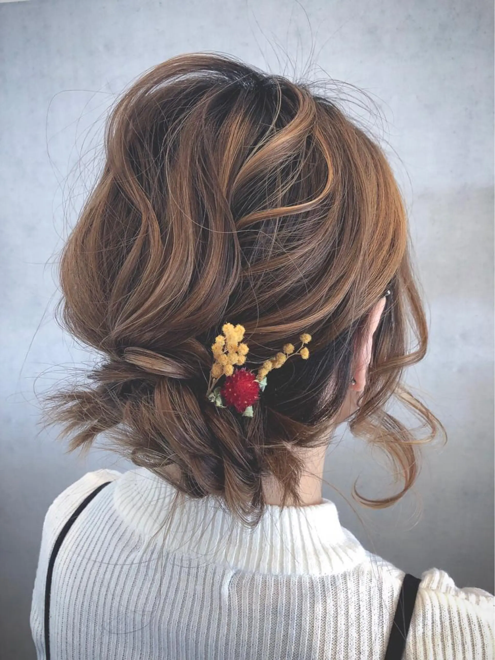 ミディアム ✨艶感/透け感✨Sherry所属・艶髪/ハイトーン Sherryのヘアスタイル